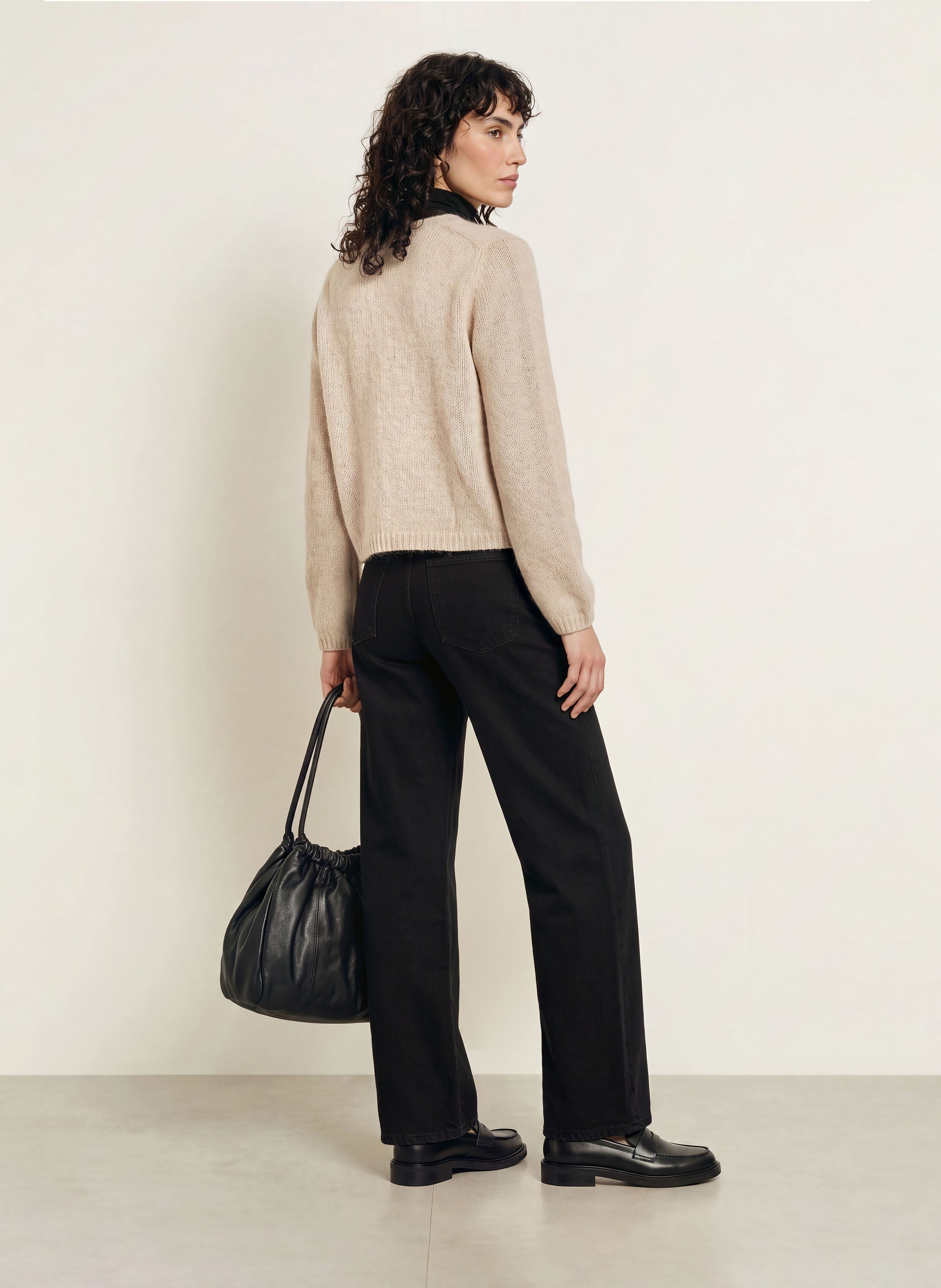 Strickjacke mit Cashmere