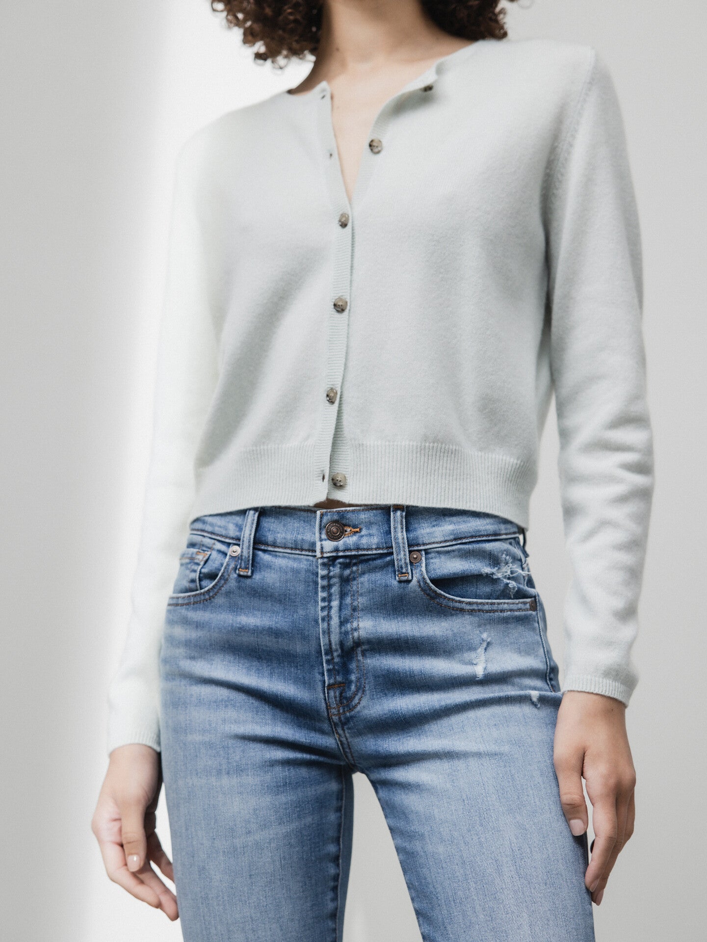 ALLUDE Strickjacke aus Cashmere Damen (30 MINT)