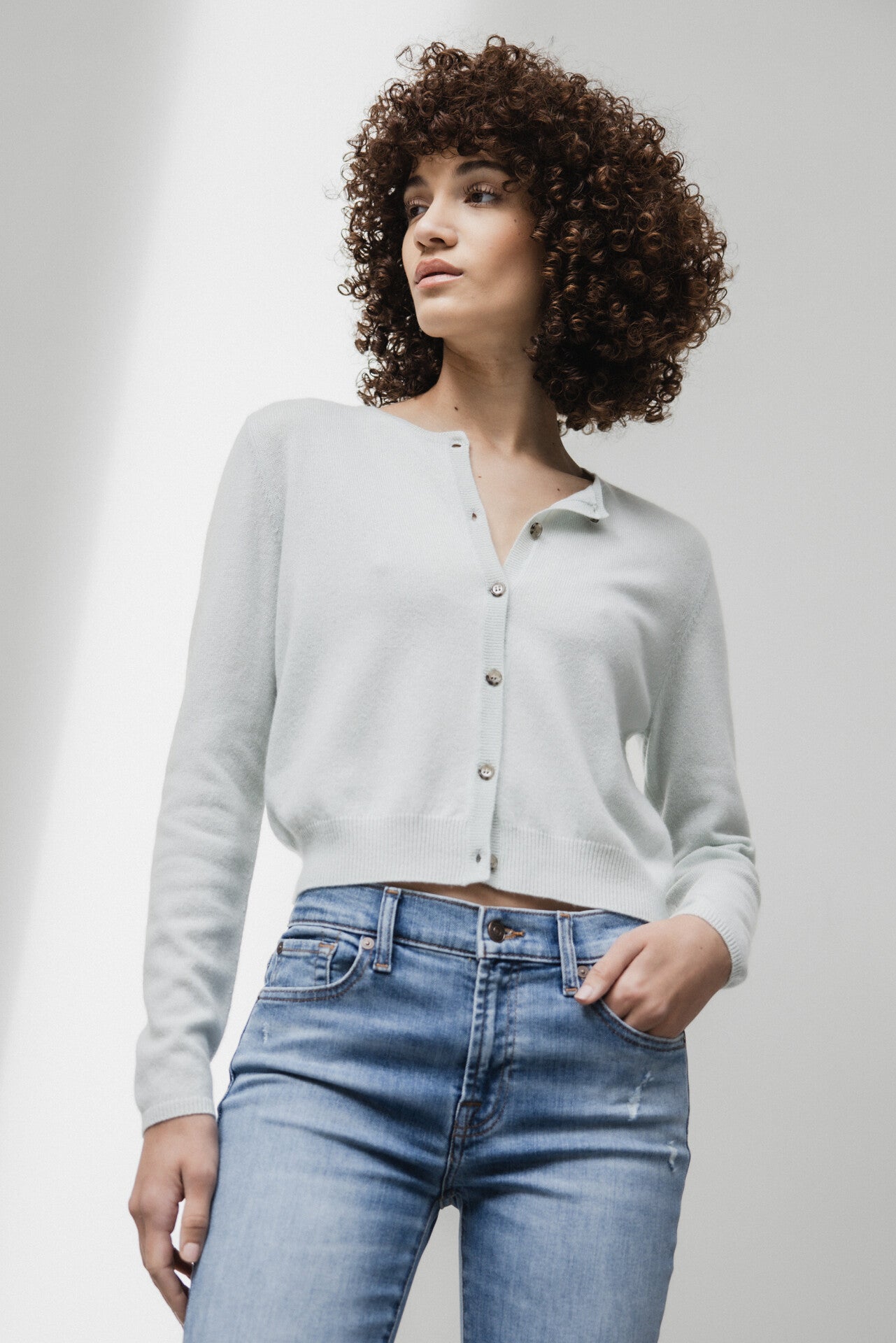 ALLUDE Strickjacke aus Cashmere Damen (30 MINT)