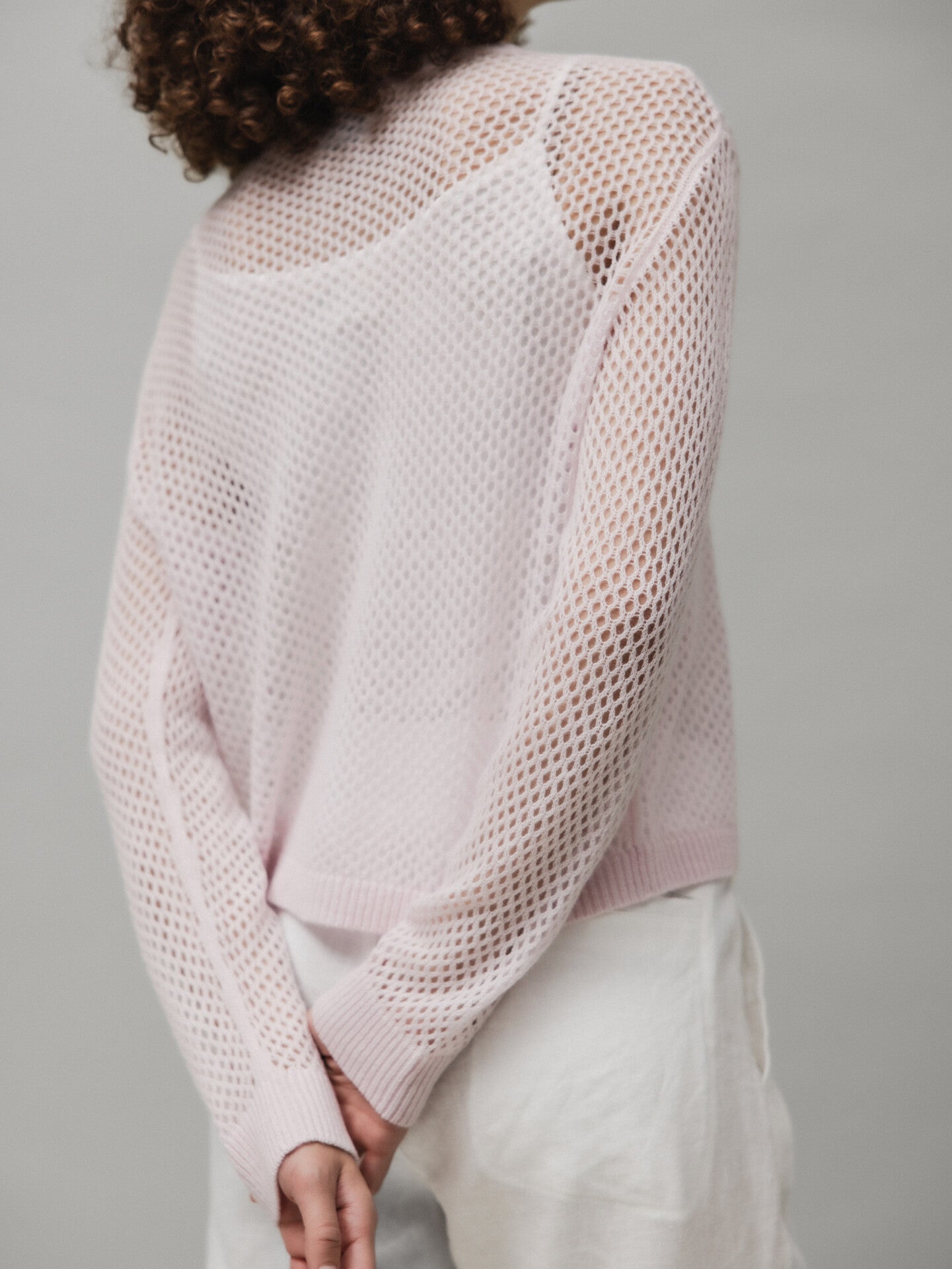 ALLUDE Strickjacke aus Schurwolle Damen (60 SOFT ROSE)