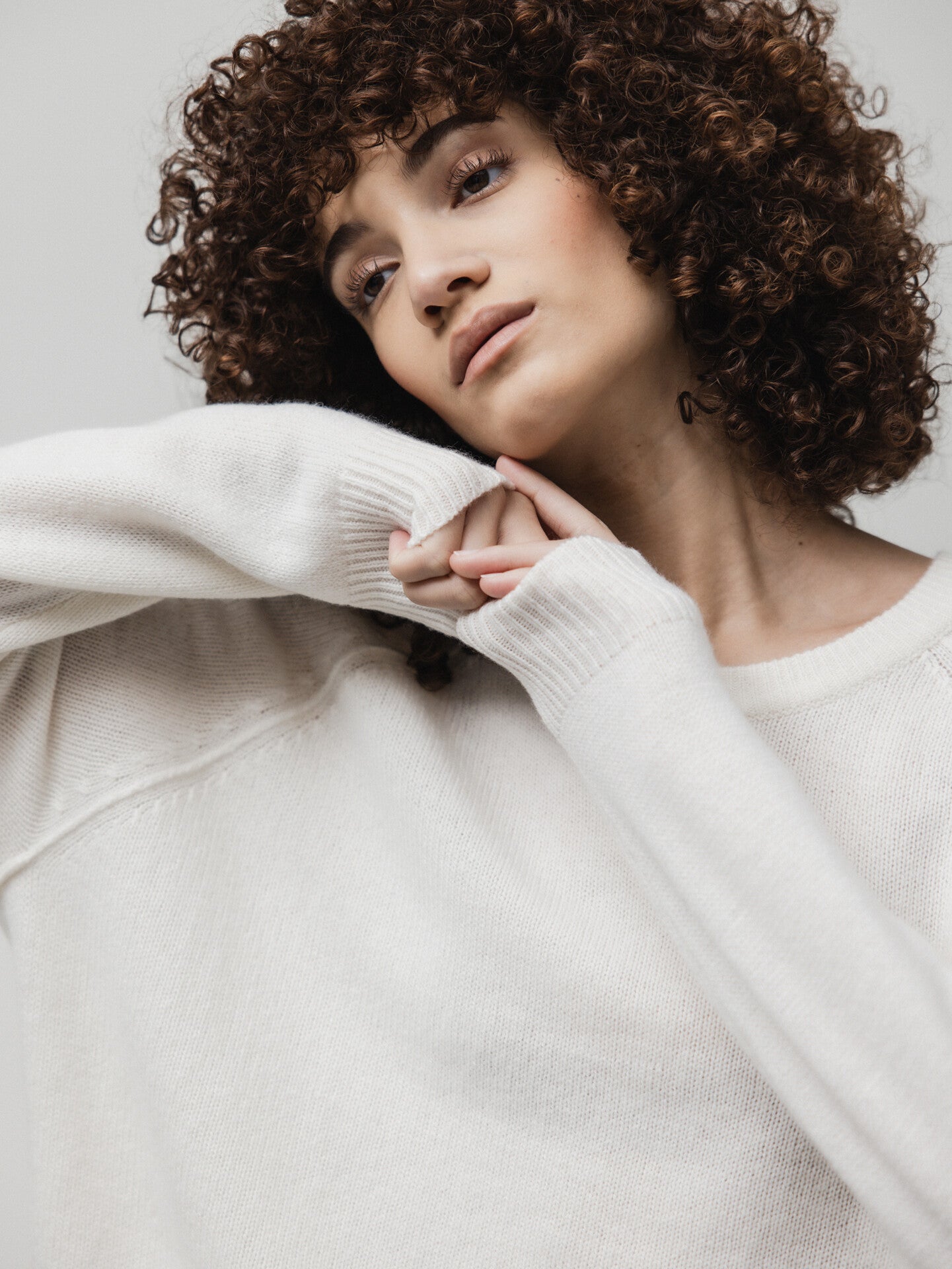 ALLUDE Pullover aus Cashmere Damen (40 OFF WHITE)