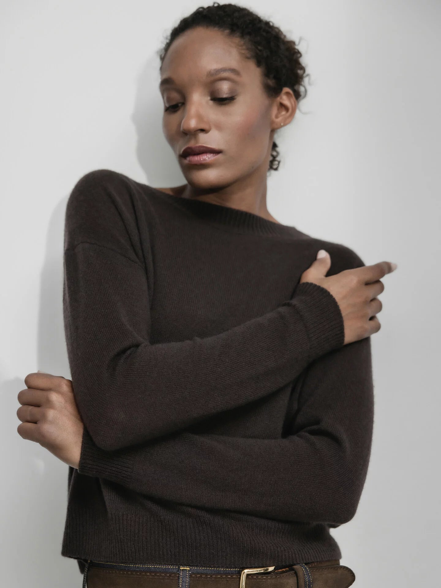 ALLUDE Pullover aus Cashmere Damen (49 D. BRAUN)