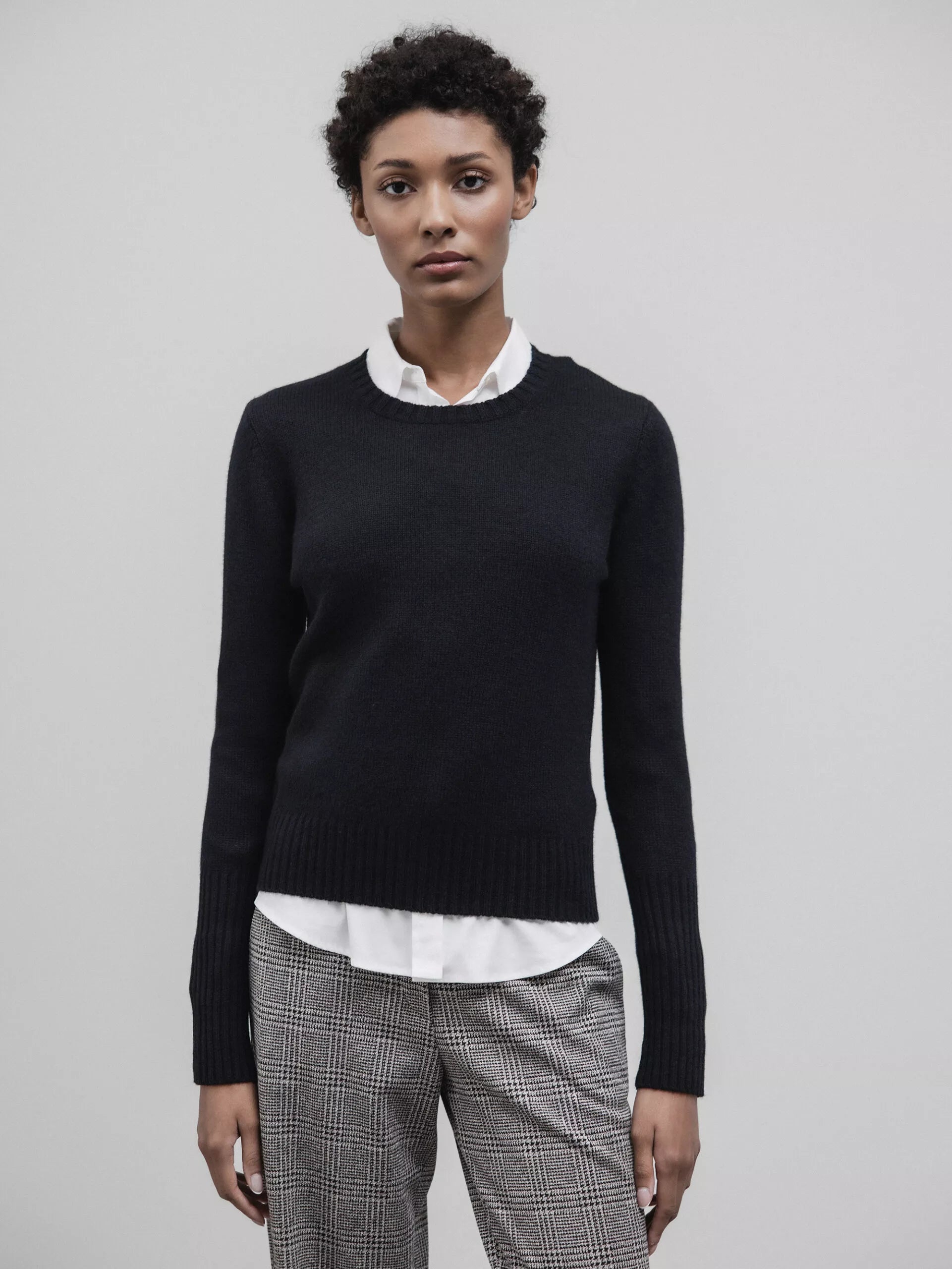 ALLUDE Pullover aus Cashmere Damen (90 SCHWARZ)