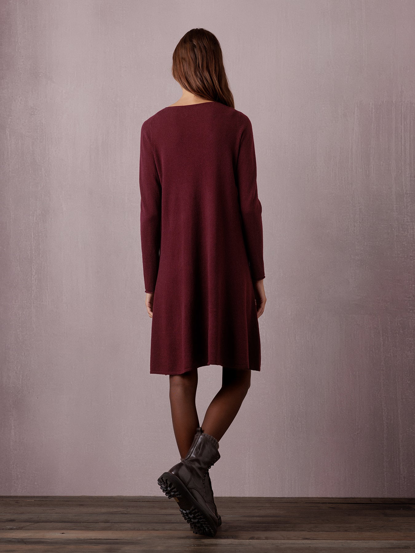 ALLUDE Strickkleid Damen (68 WINE)