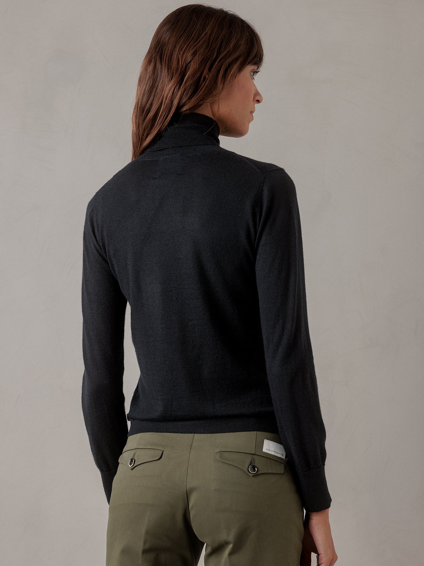 ALLUDE Rollkragenpullover aus Cashmere Damen (90 SCHWARZ)