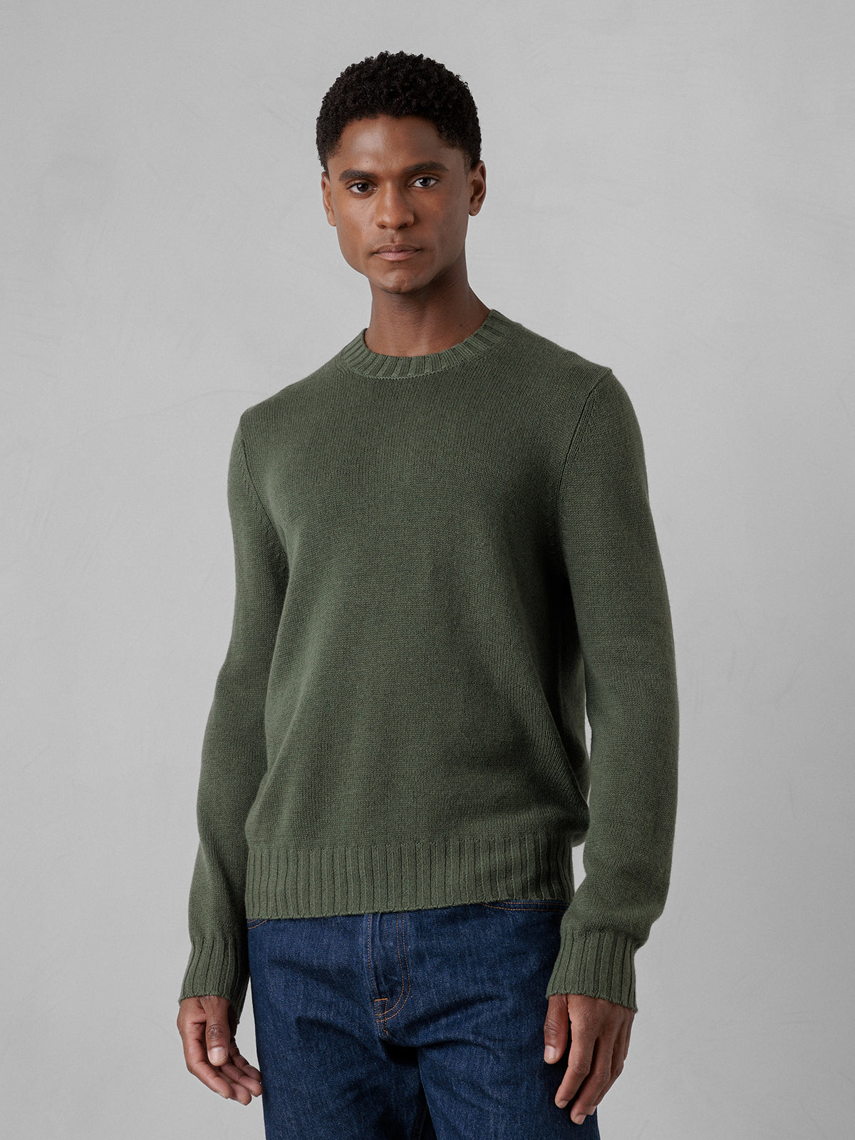 ALLUDE Pullover aus Schurwolle Herren (36 GRÜN)