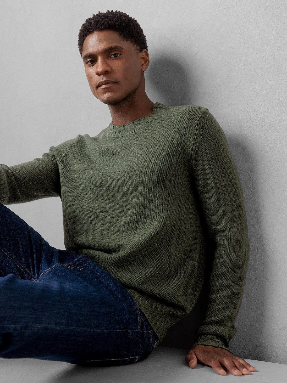 ALLUDE Pullover aus Schurwolle Herren (36 GRÜN)
