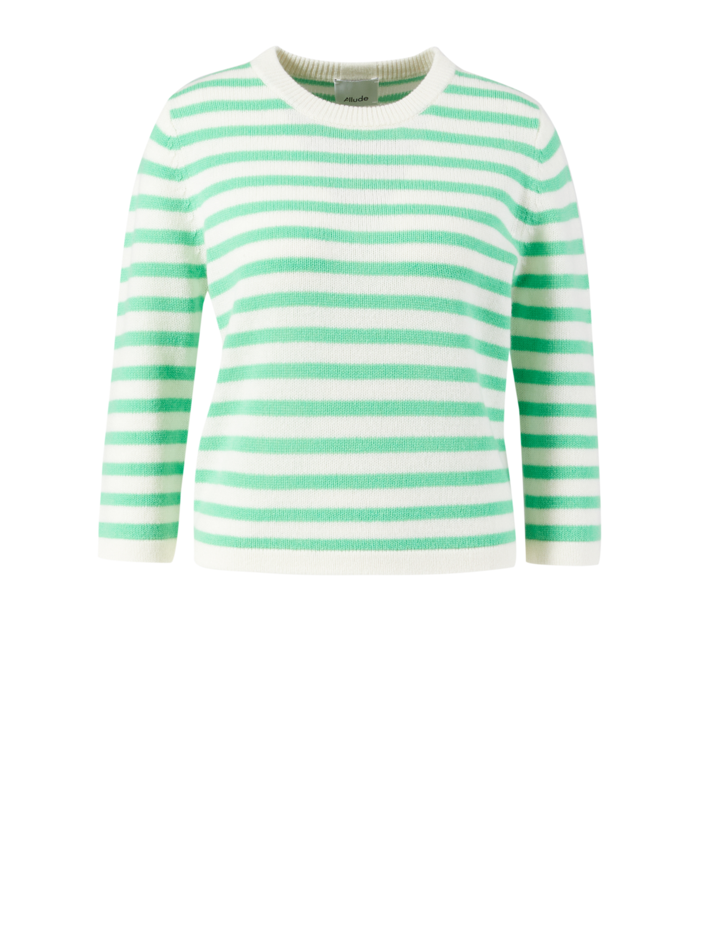 Schurwollpullover Grün