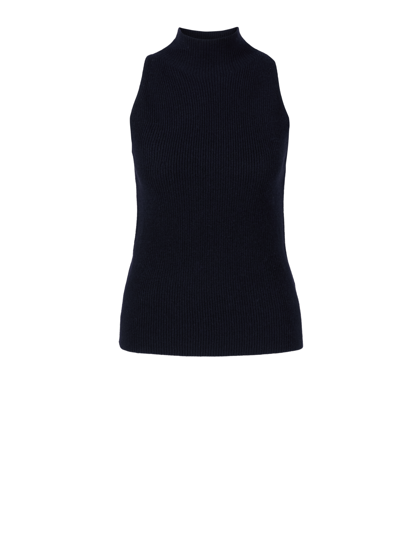 Woll-Cashmere-Pullunder Marineblau