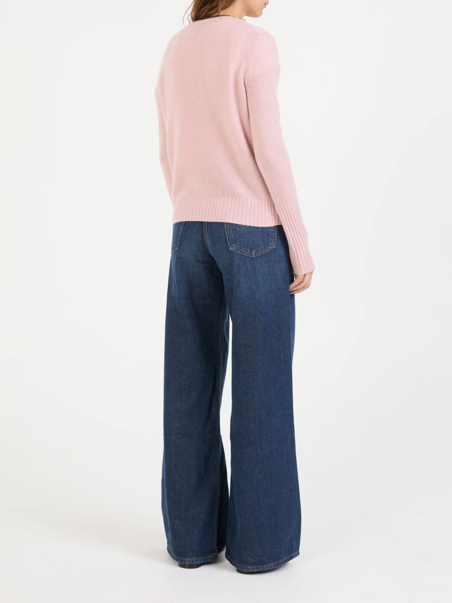 Cashmere-Strickjacke Braun