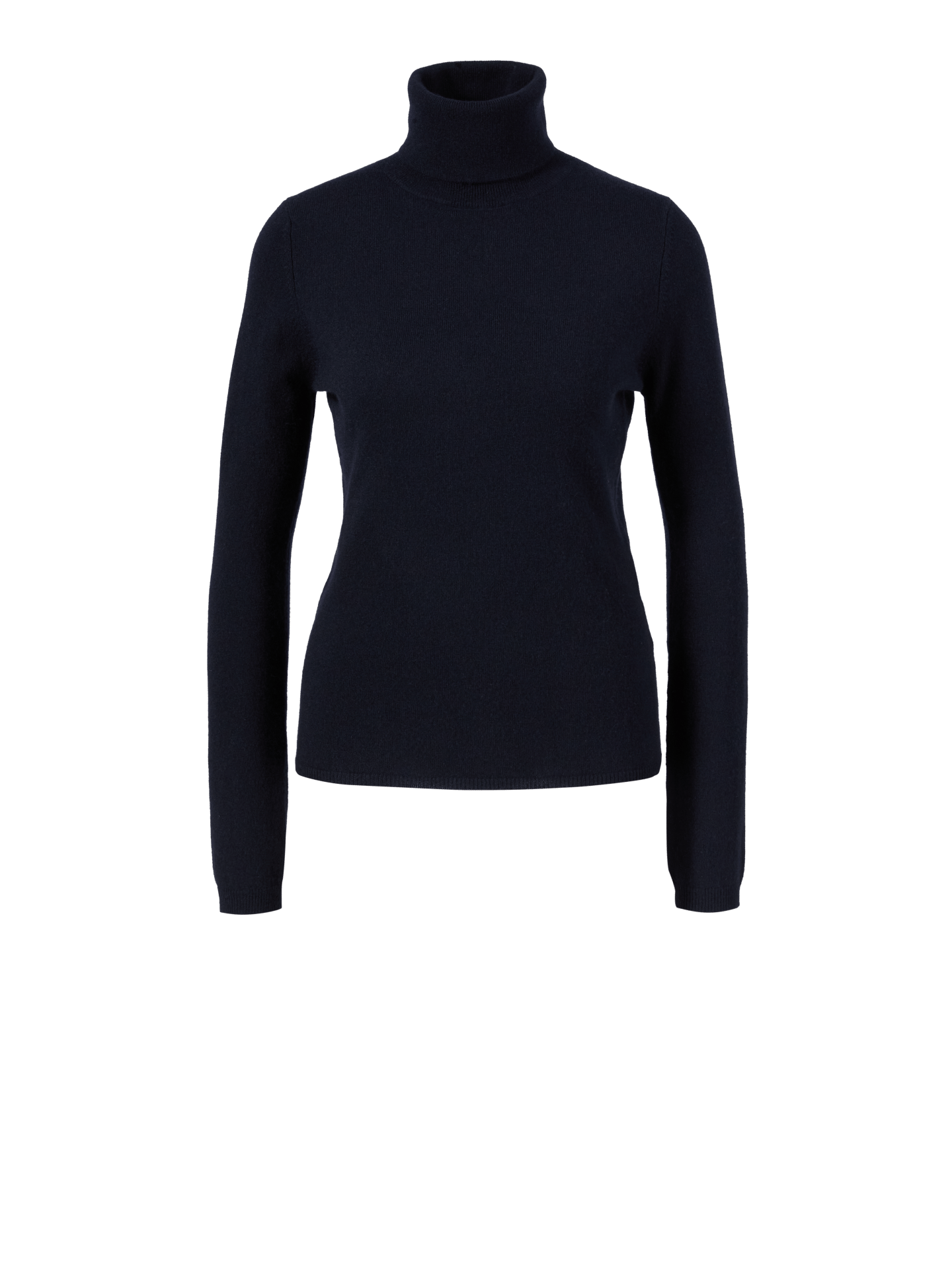 Rollkragenpullover aus Cashmere Dunkelblau