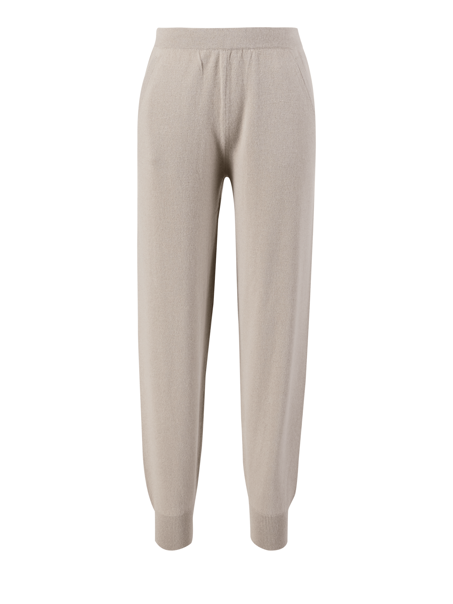 Cashmere-Strickhose Marineblau