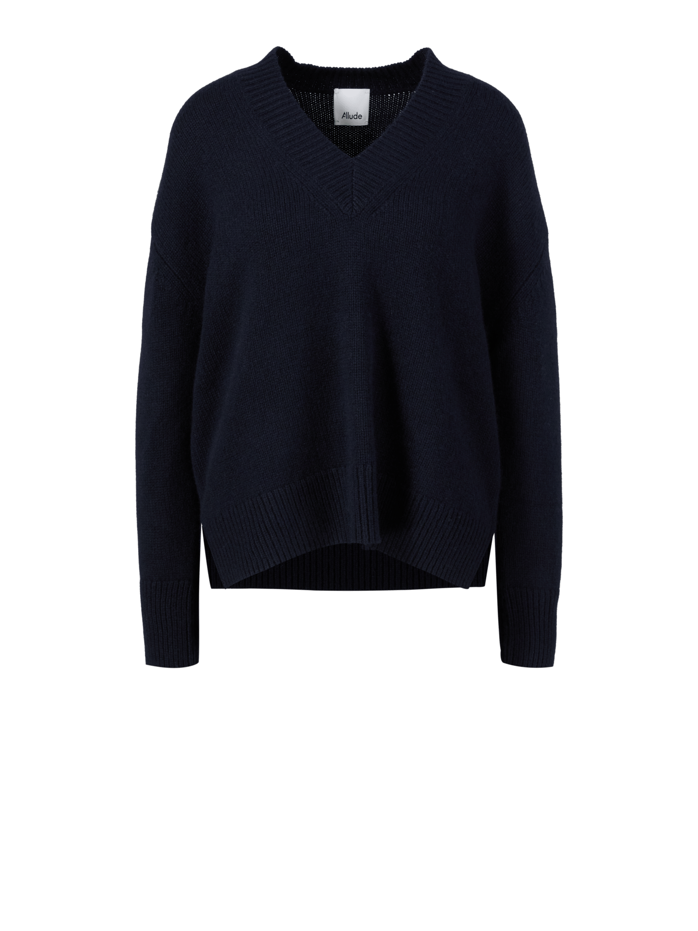 Cashmere-Pullover Marineblau