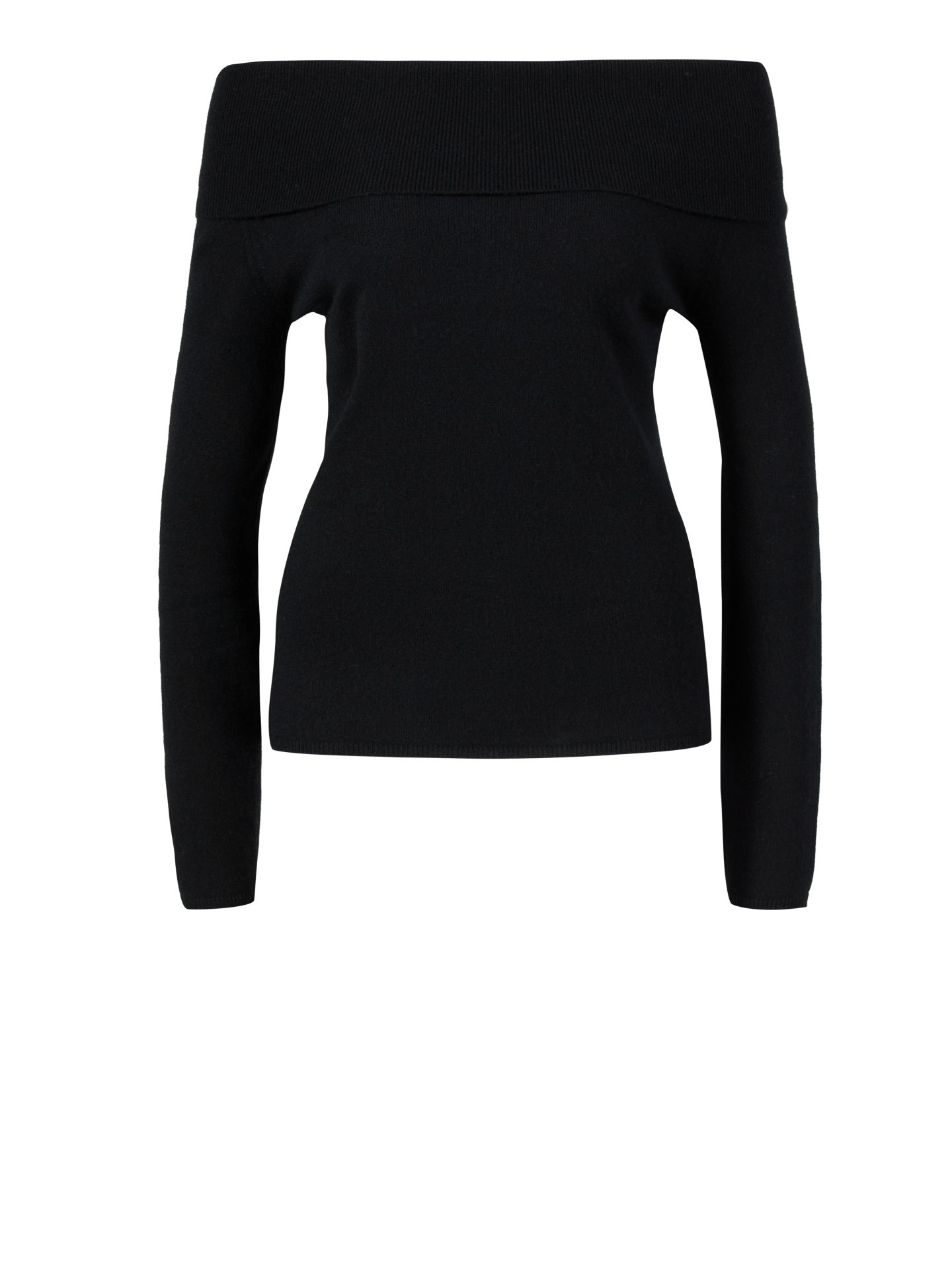 Schulterfreier Pullover Crème