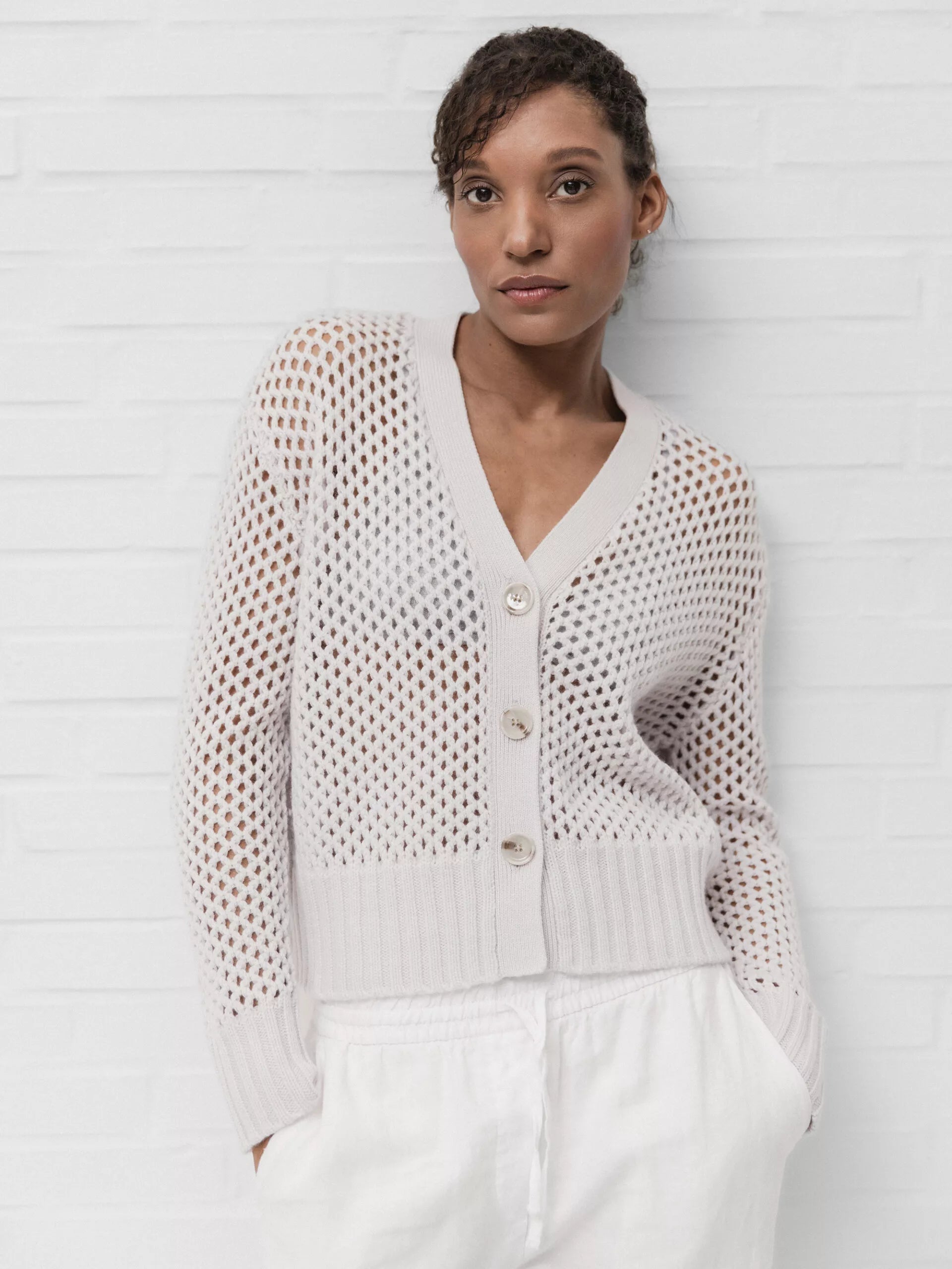 ALLUDE Strickjacke mit Lochstrickvon ALLUDE Damen (80 STEIN)