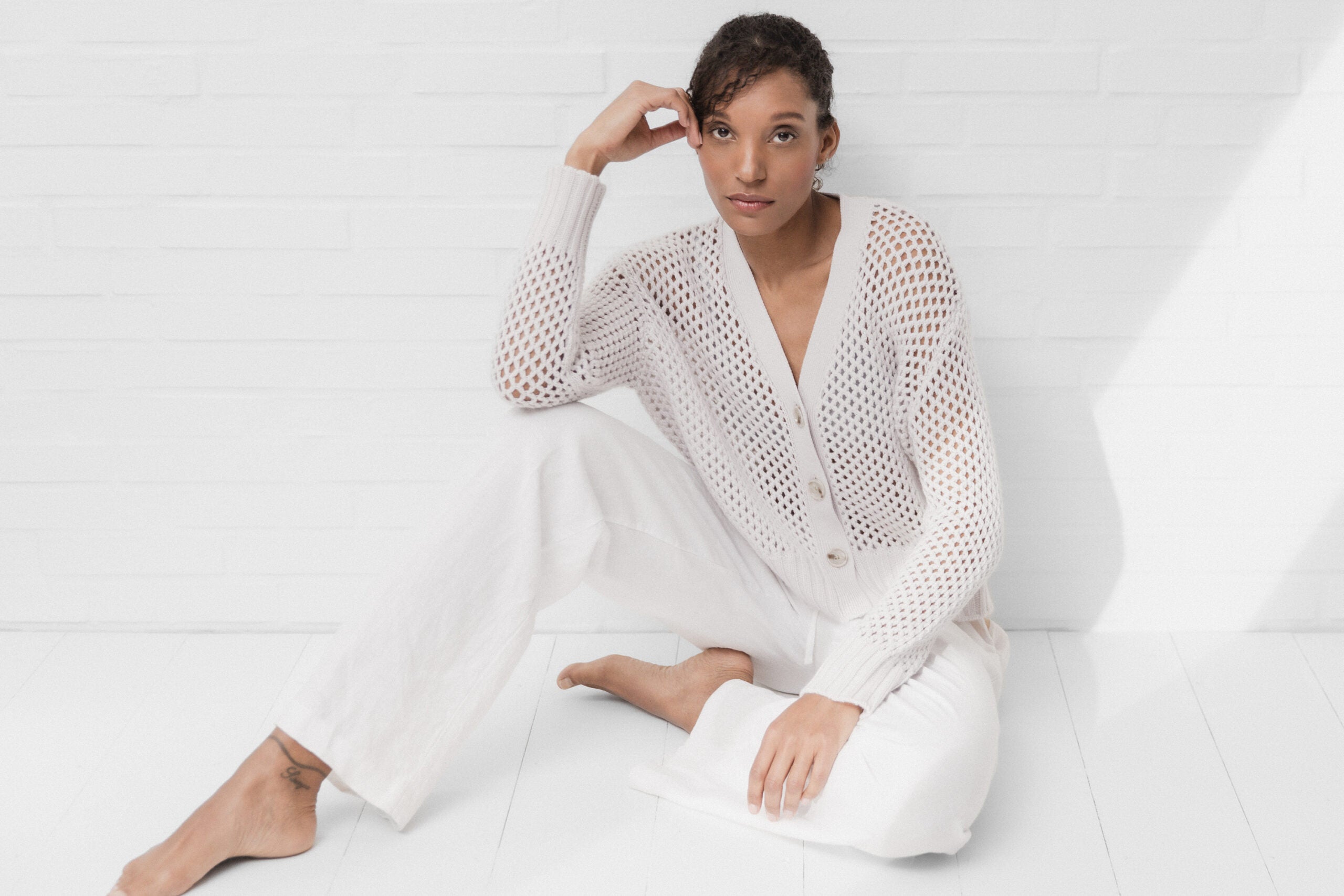 ALLUDE Strickjacke mit Lochstrickvon ALLUDE Damen (80 STEIN)