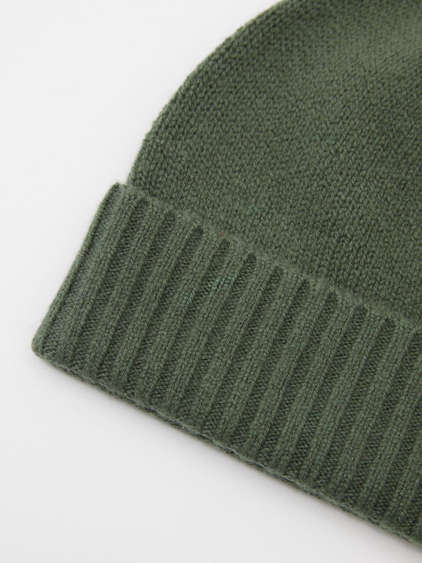 Cashmere-Mütze Grau