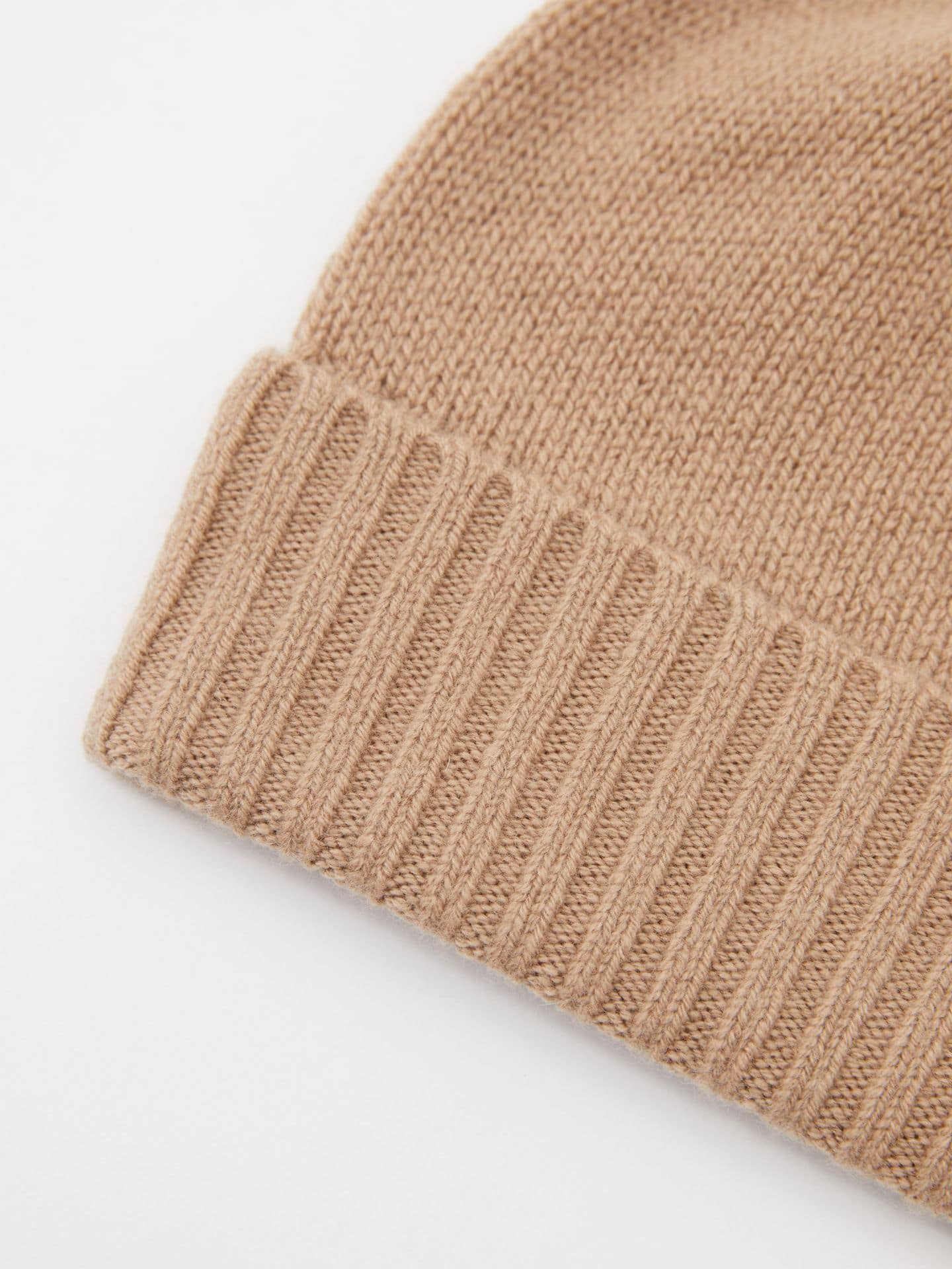 Cashmere-Mütze Grau