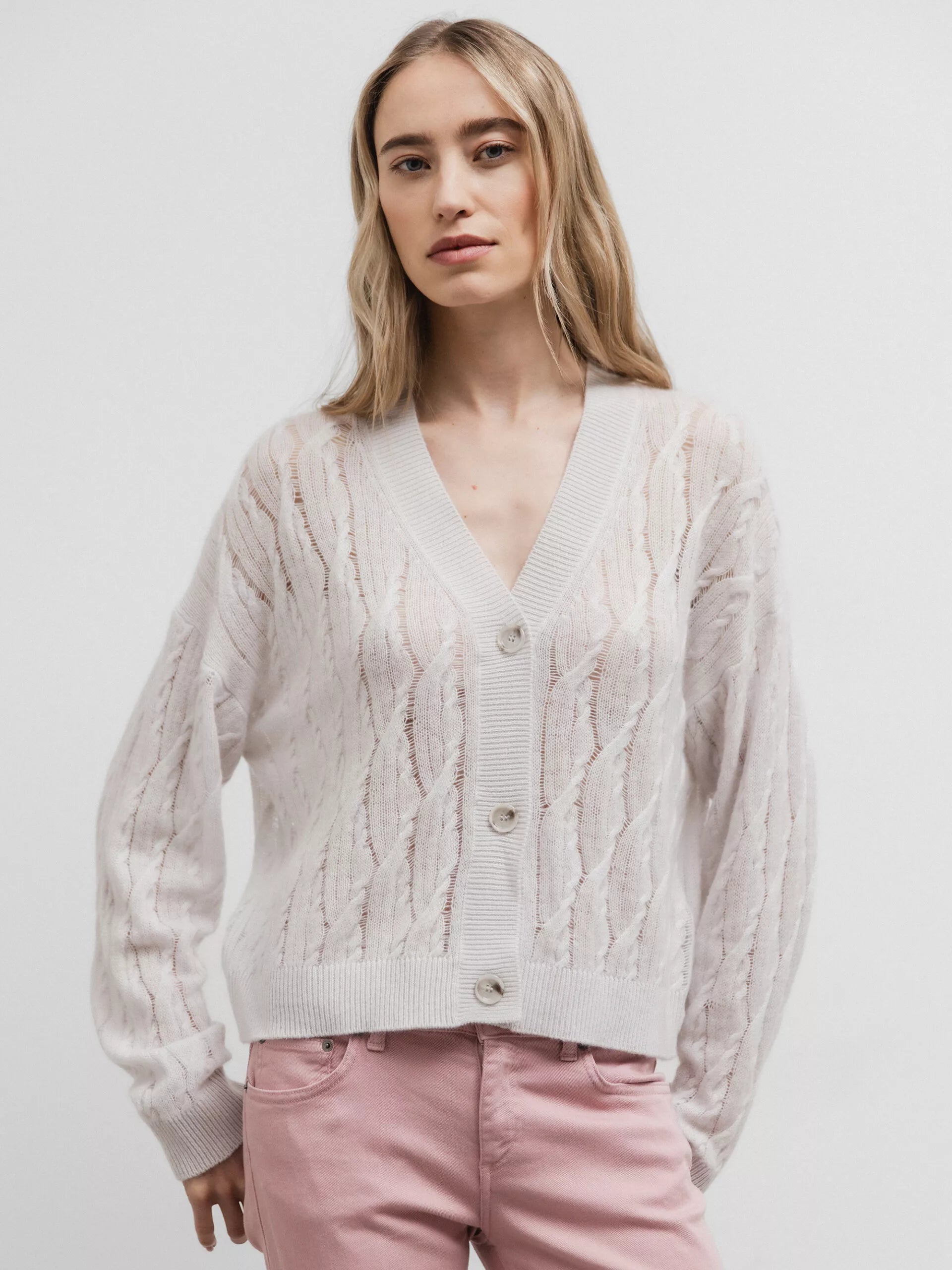 ALLUDE Strickjacke aus Cashmere Damen (80 STEIN)