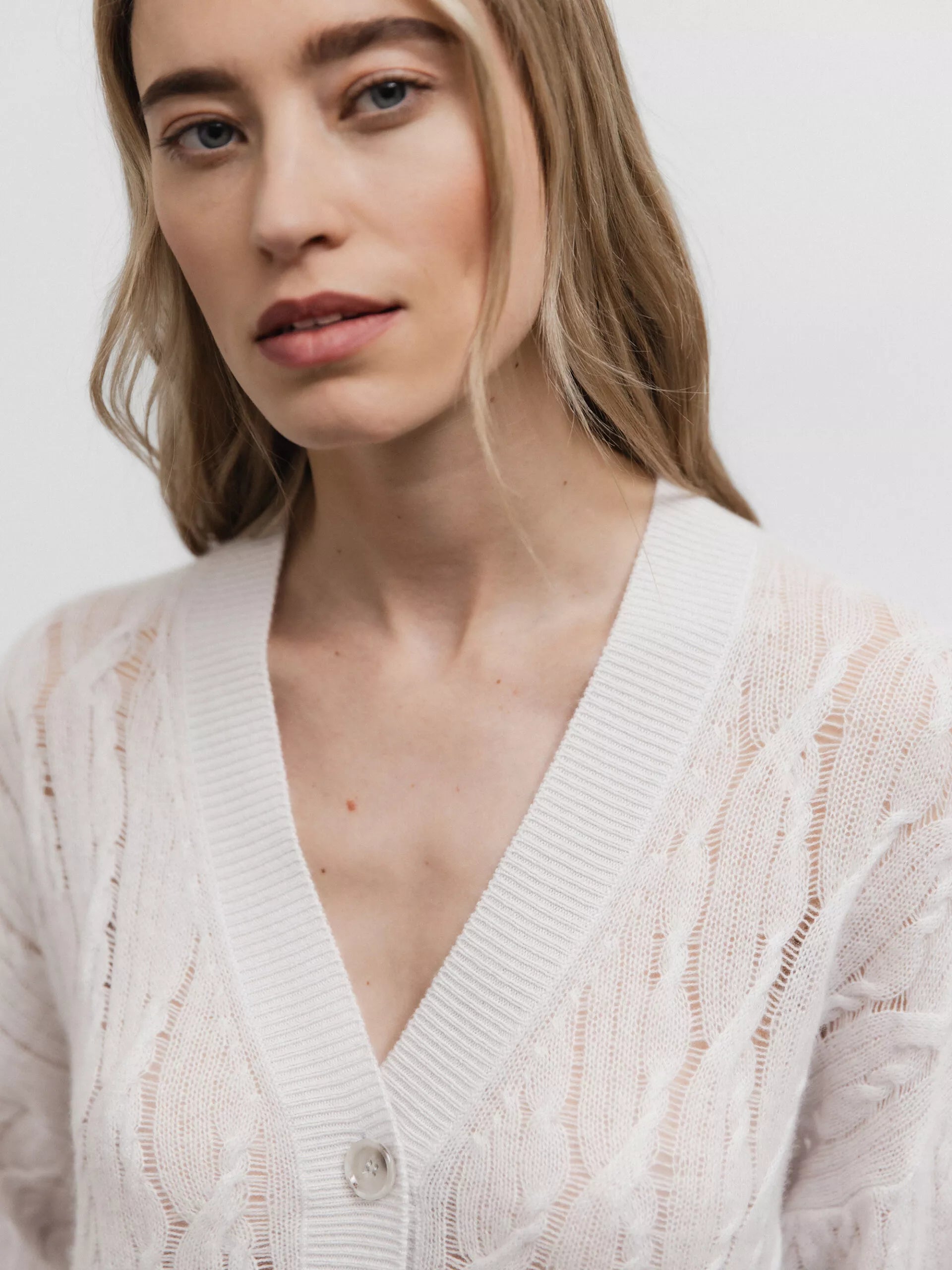 ALLUDE Strickjacke aus Cashmere Damen (80 STEIN)