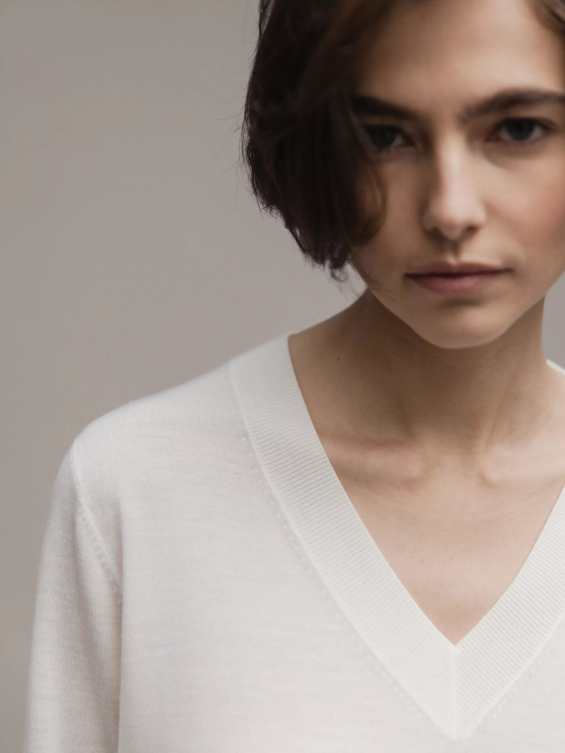 ALLUDE Feinstrickpullover aus Schurwolle Damen (440 OFF WHITE)