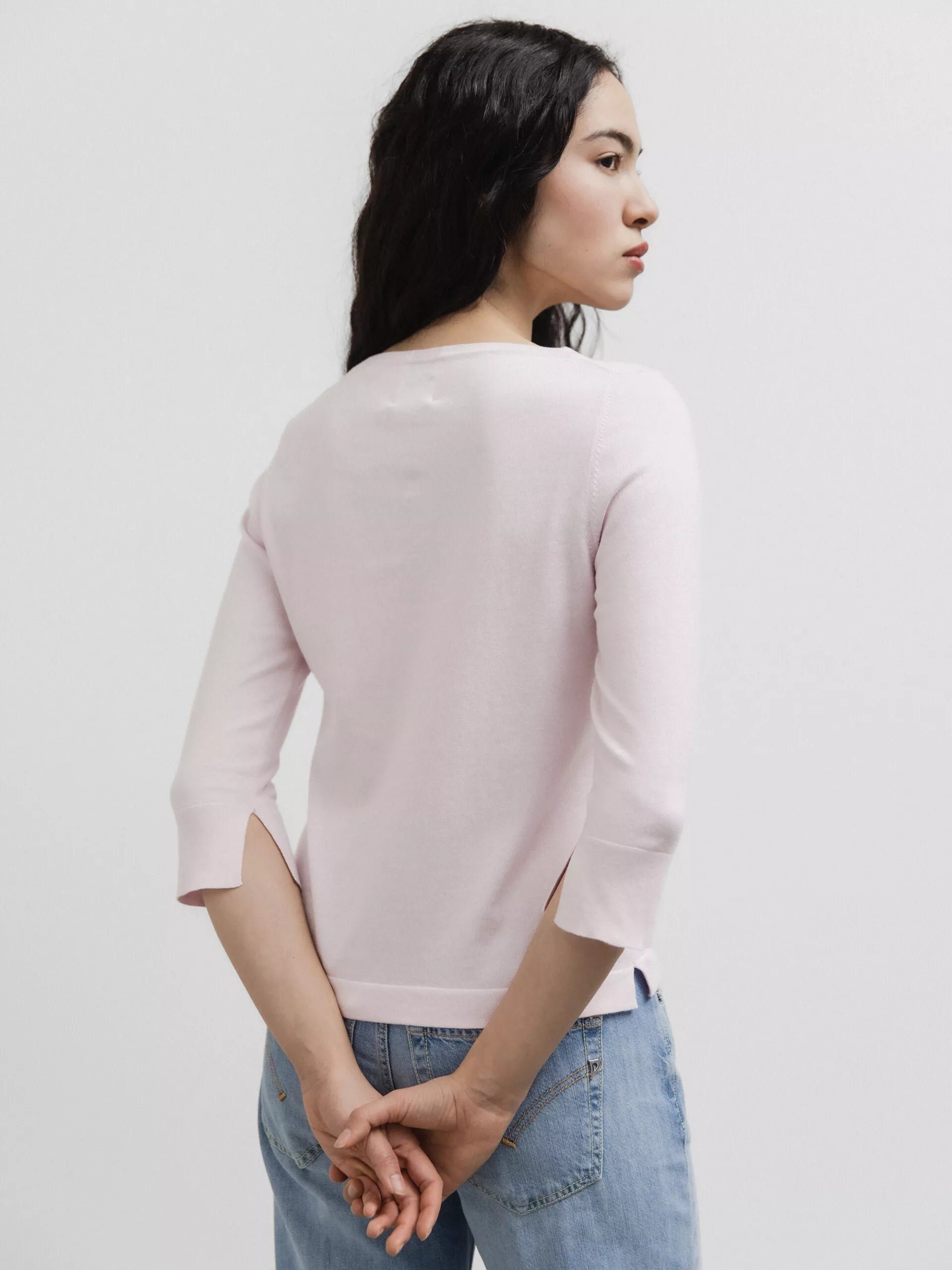 ALLUDE Feinstrickpullover Damen (60 POWDER)