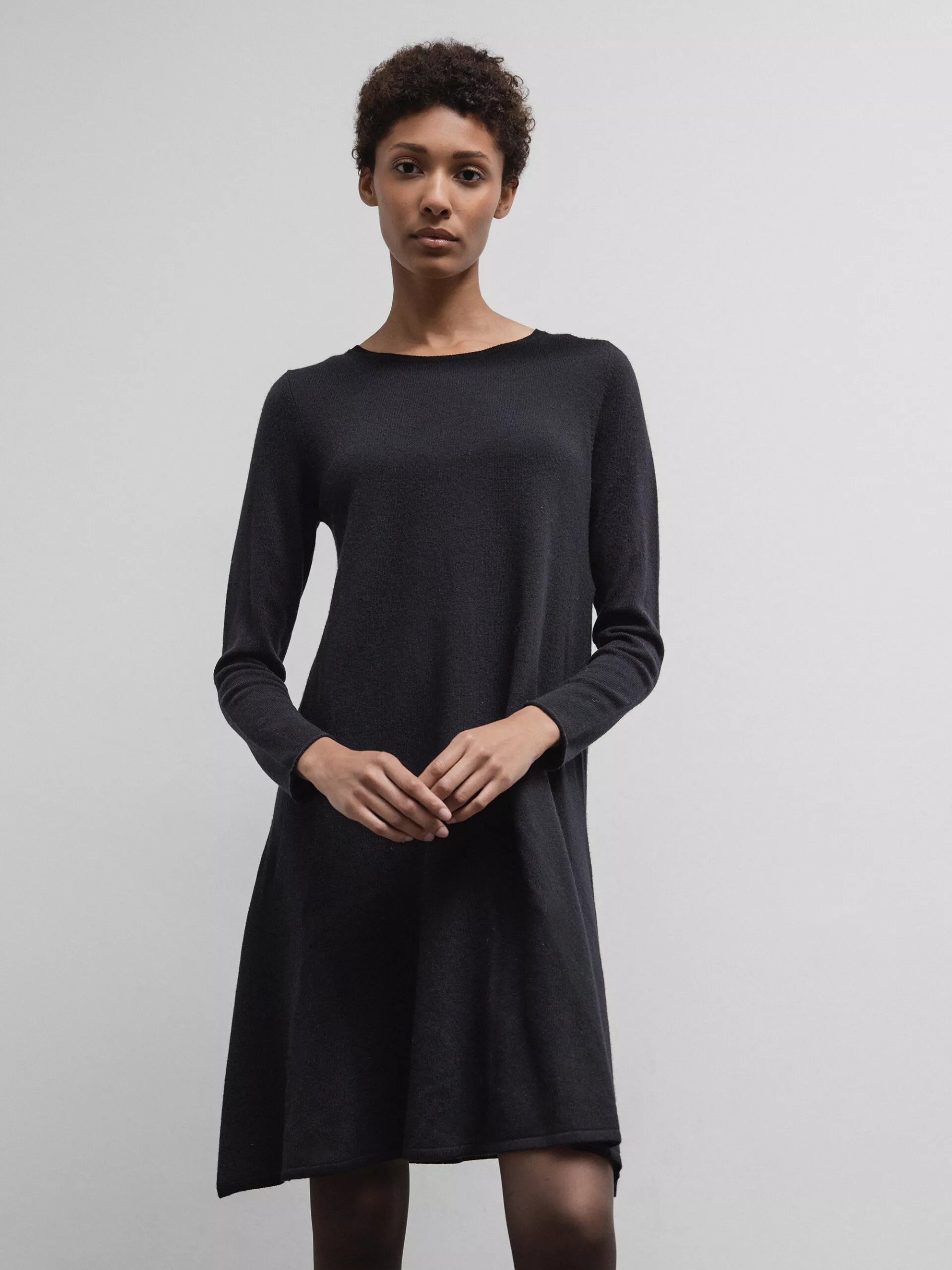 ALLUDE Midi- Kleid Damen (90 SCHWARZ)