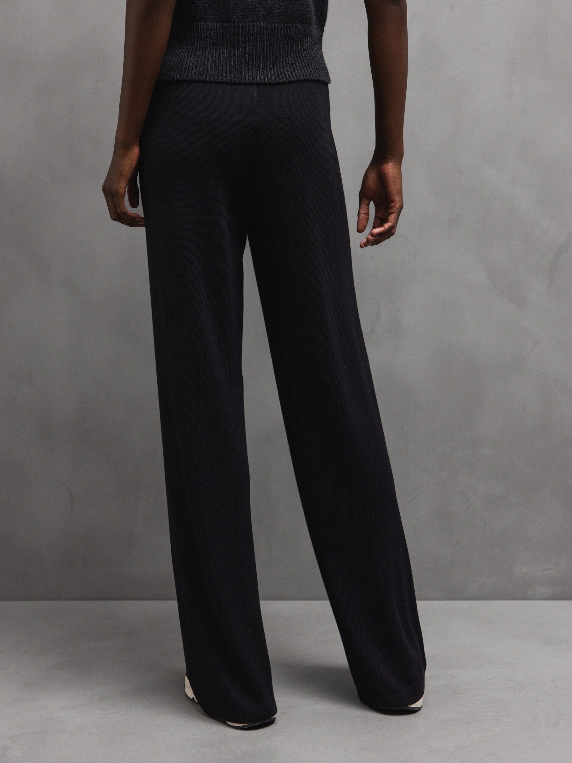 ALLUDE Hose aus Schurwolle Damen (90 SCHWARZ)