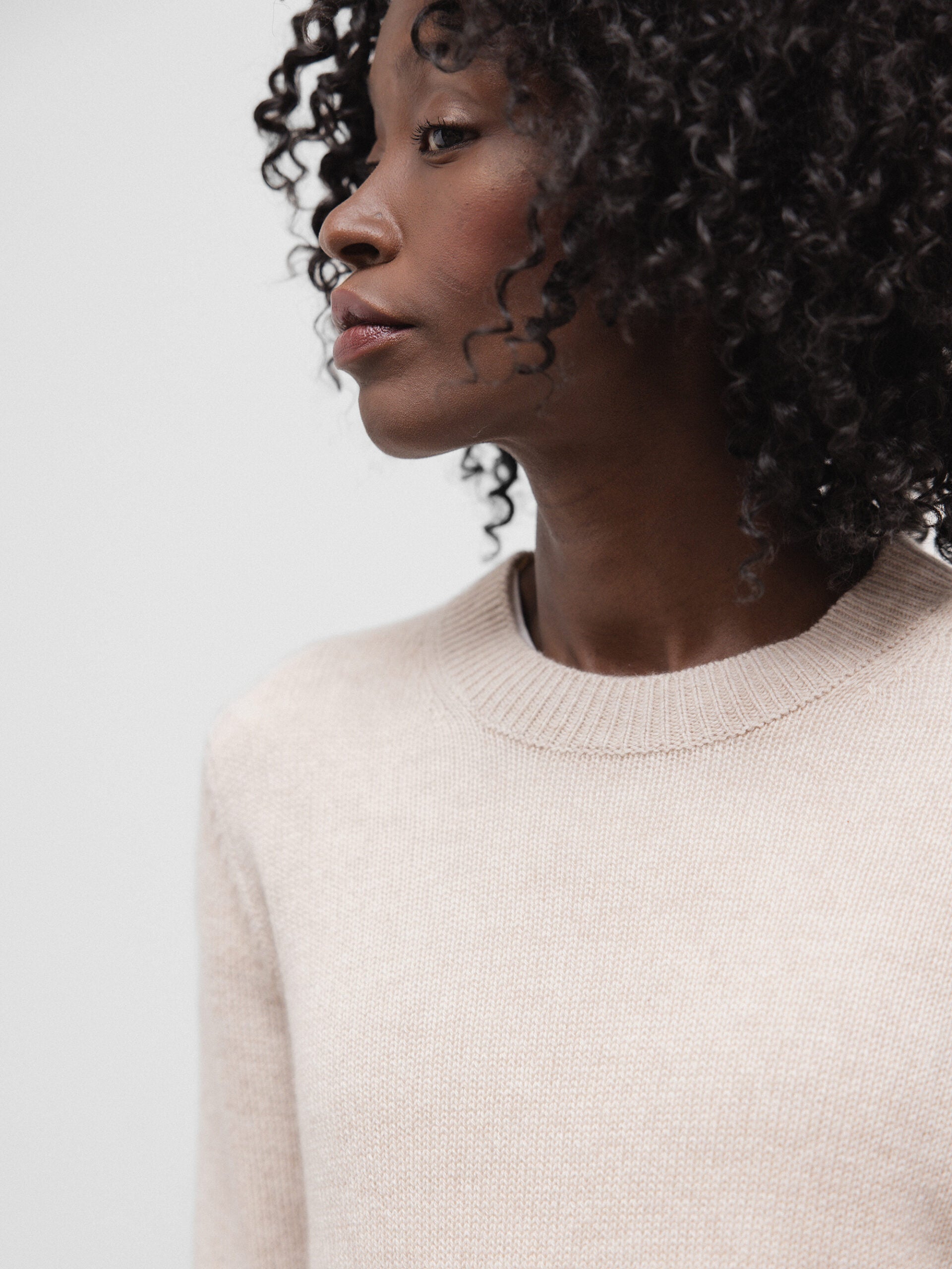 ALLUDE Pullover aus Cashmere Damen (48 BEIGE MEL)