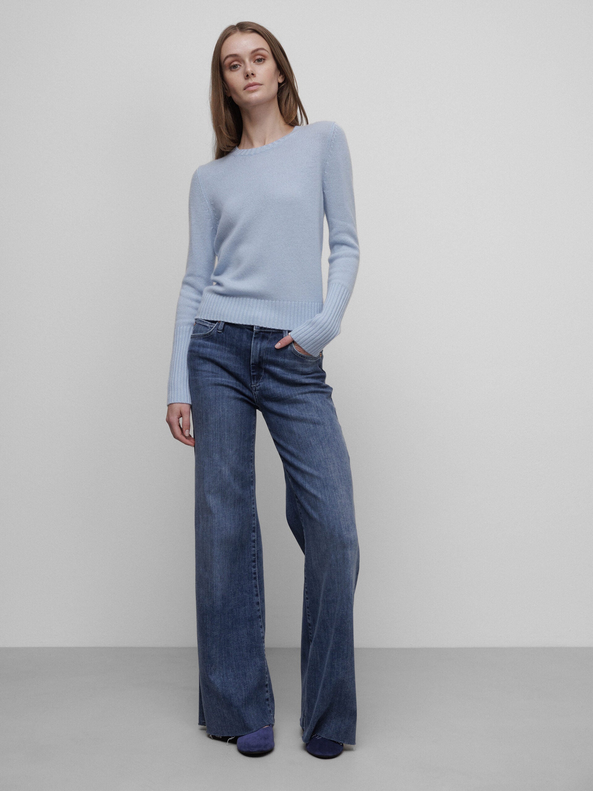 ALLUDE Pullover aus Cashmere Damen (11 SKY)