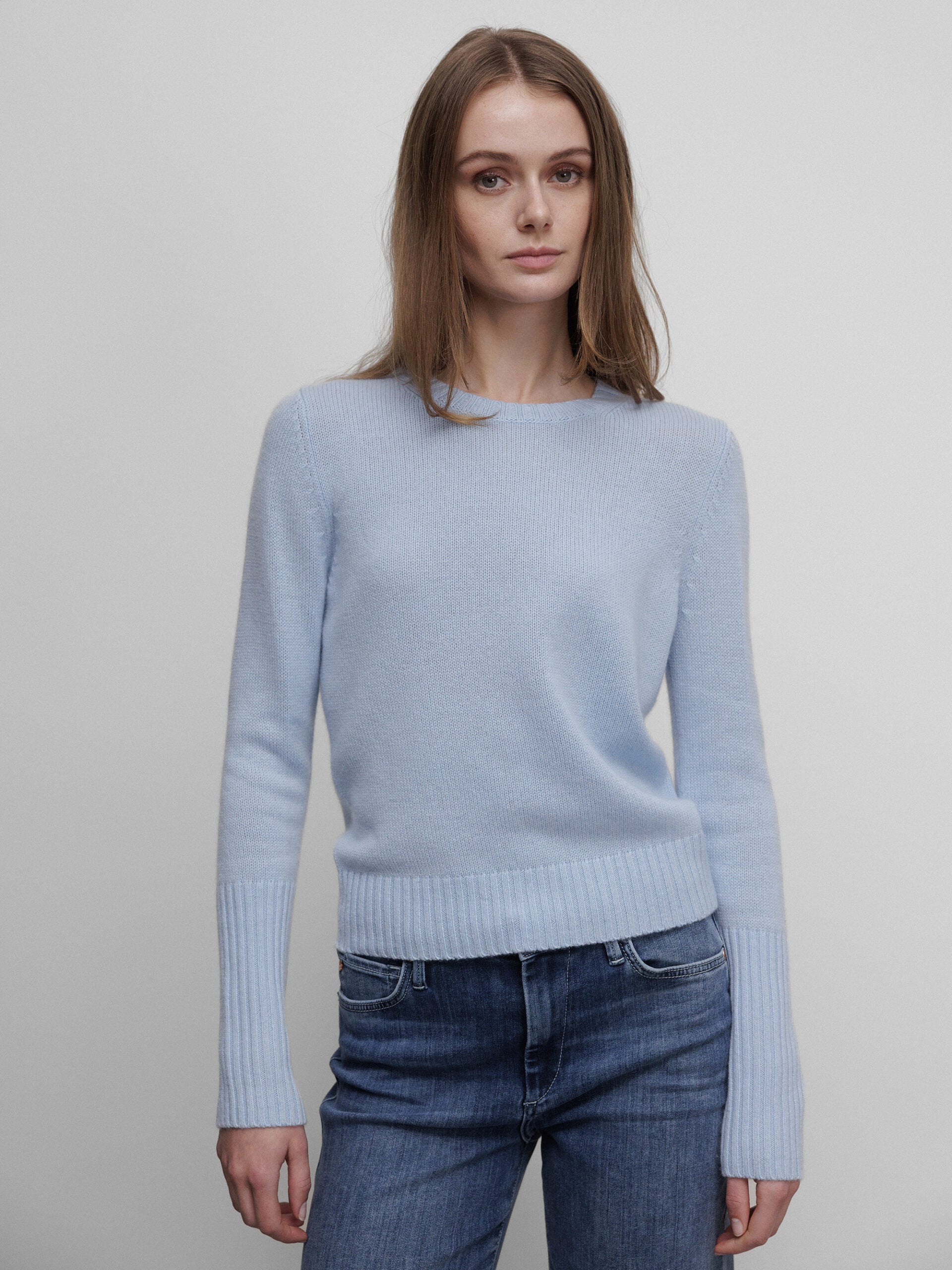 ALLUDE Pullover aus Cashmere Damen (11 SKY)