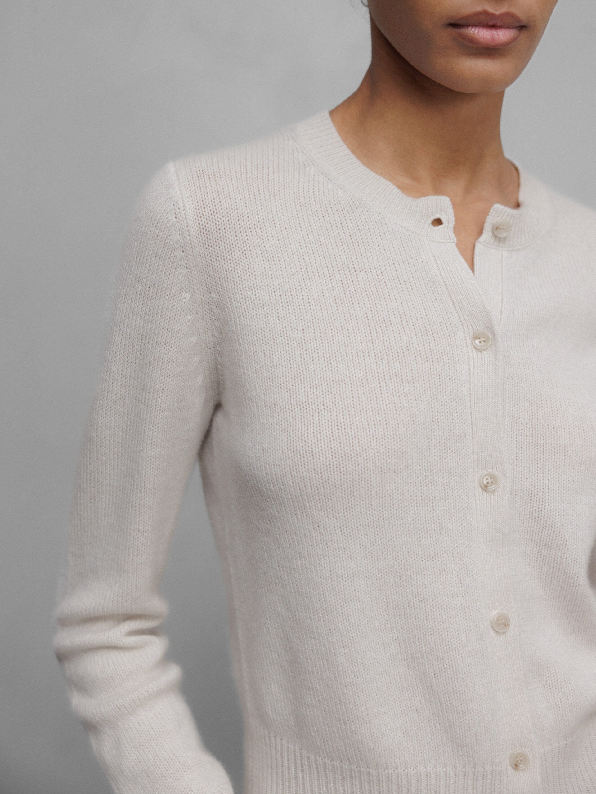 ALLUDE Strickjacke aus Cashmere Damen (40/80 SAND)