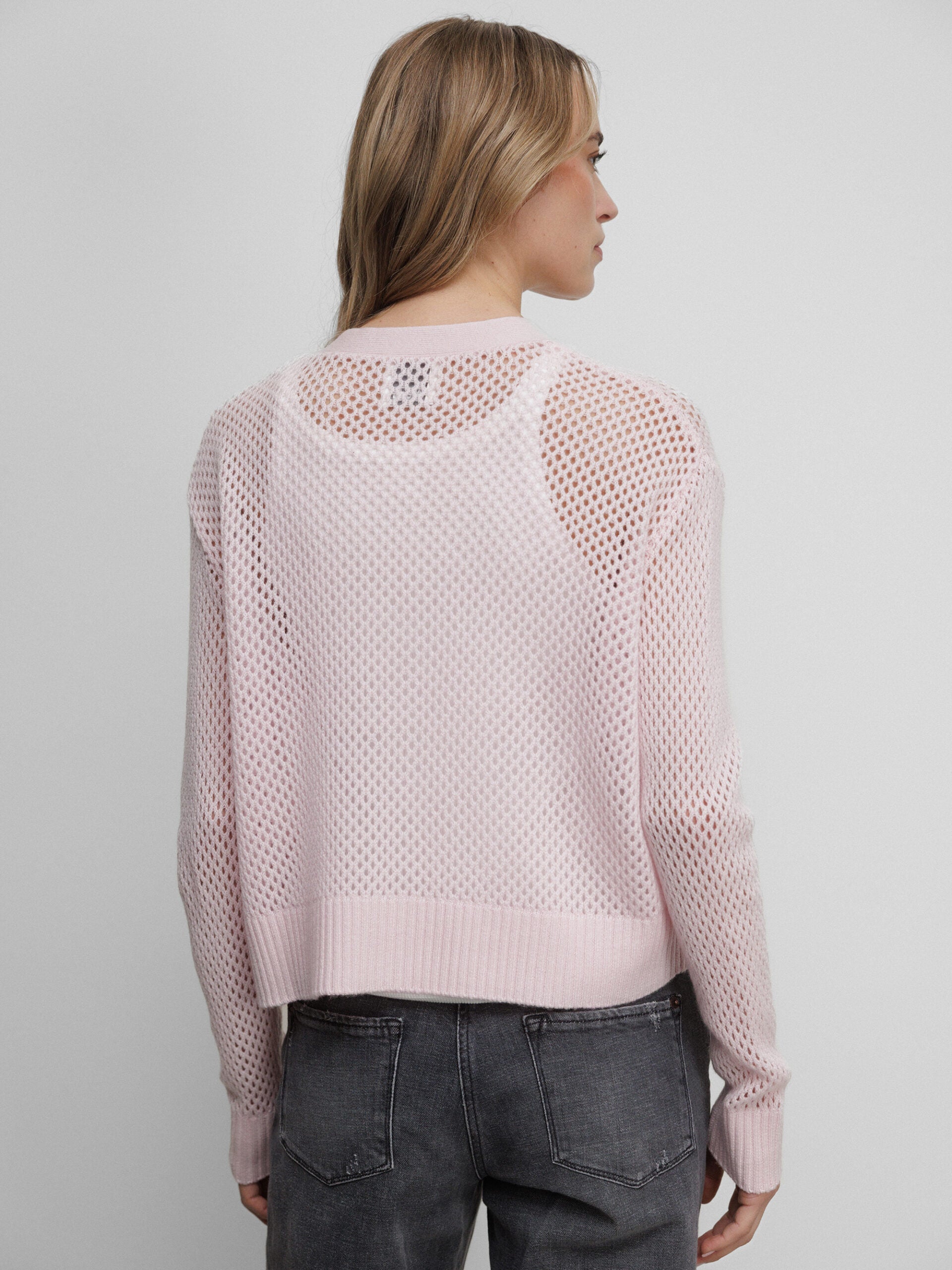 ALLUDE Strickjacke aus Schurwolle Damen (60 ROSE)