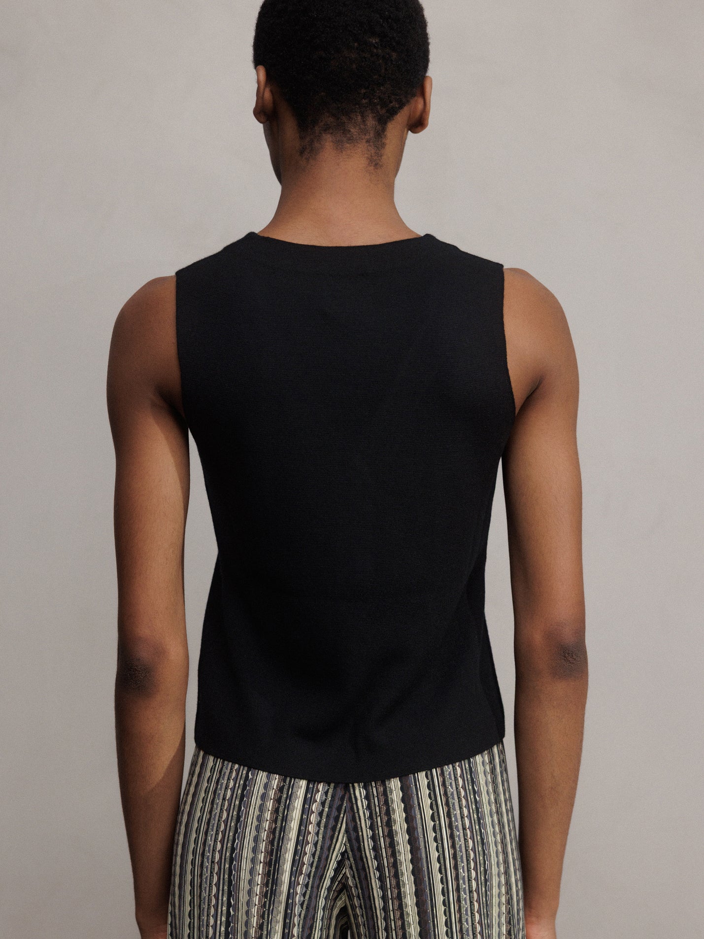 ALLUDE Strickweste Damen (490 SCHWARZ)