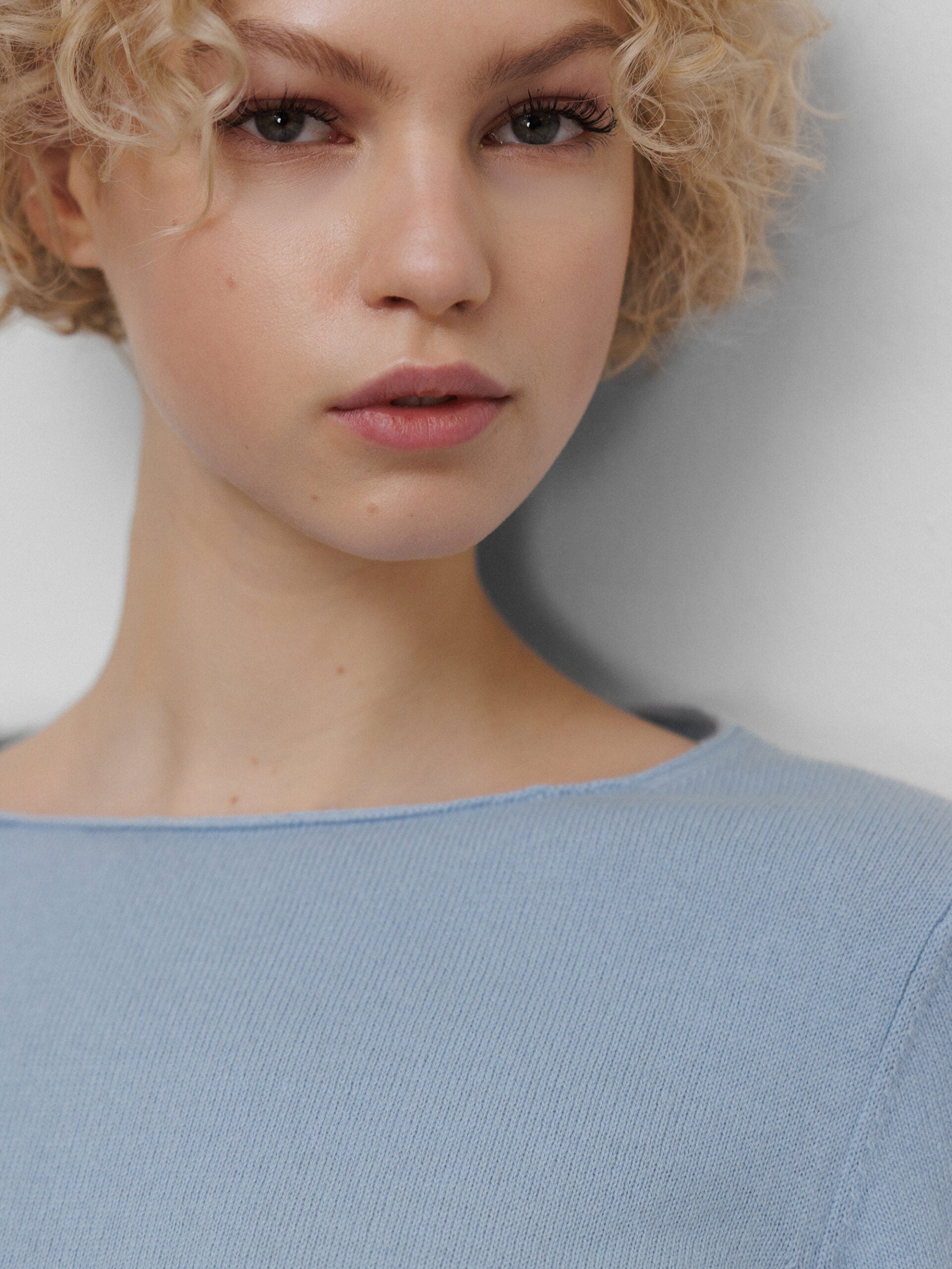 ALLUDE Feinstrickpullover Damen (11 SKYBLUE)