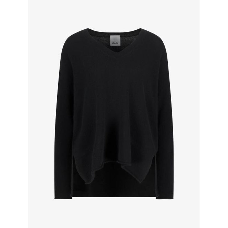 Cashmerepullover schwarz