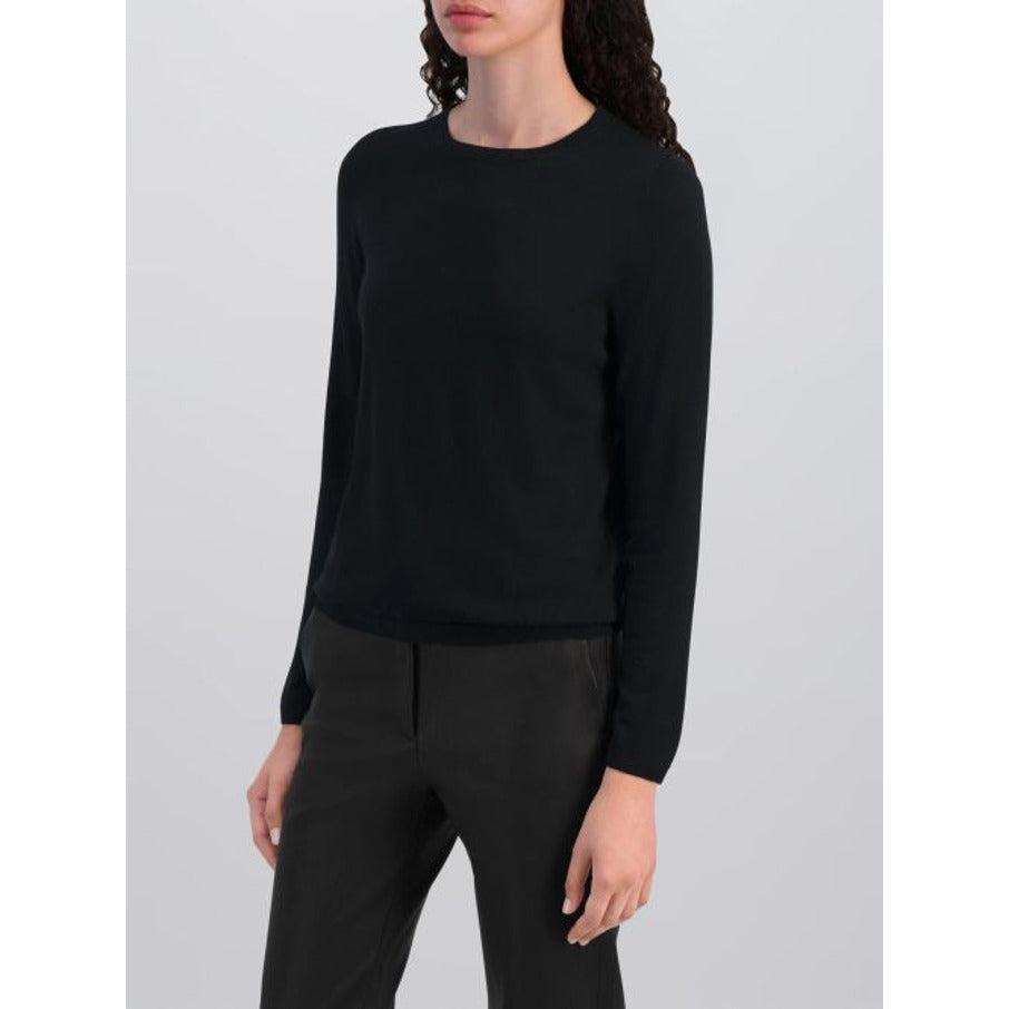 Langarmshirt schwarz