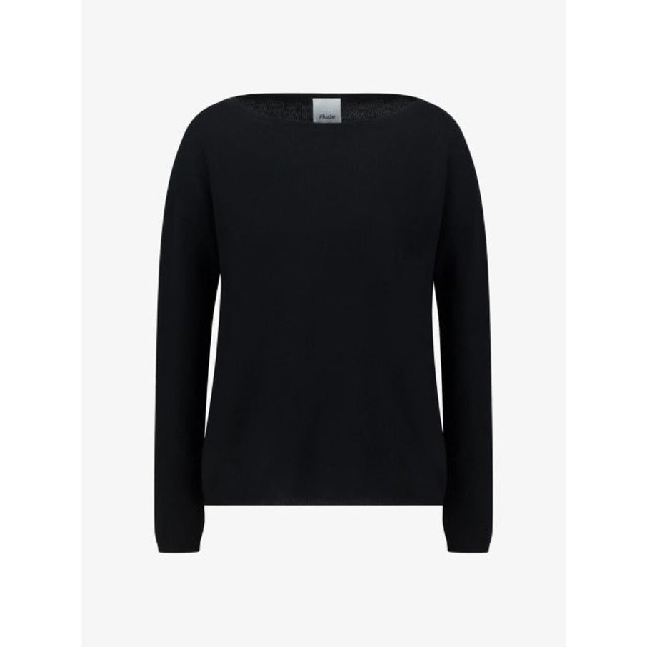 Cashmerepullover schwarz