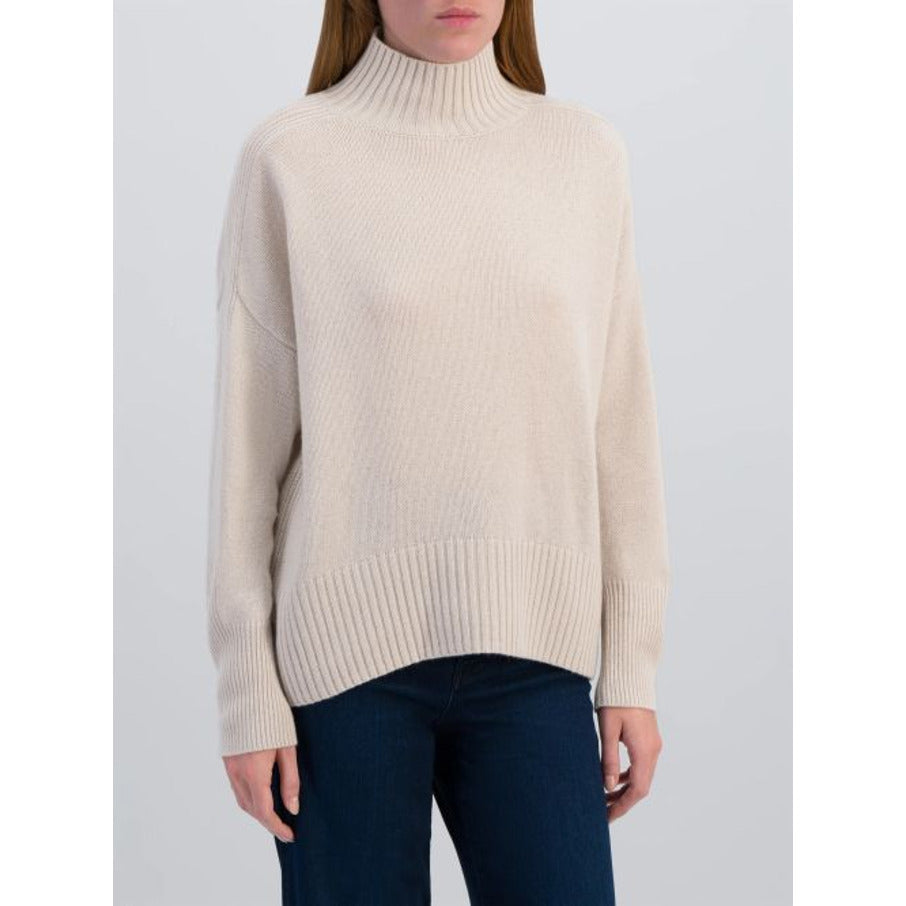 Cashmerepullover hellbeige