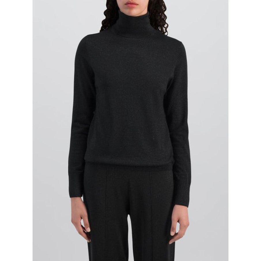 Rollkragenpullover schwarz