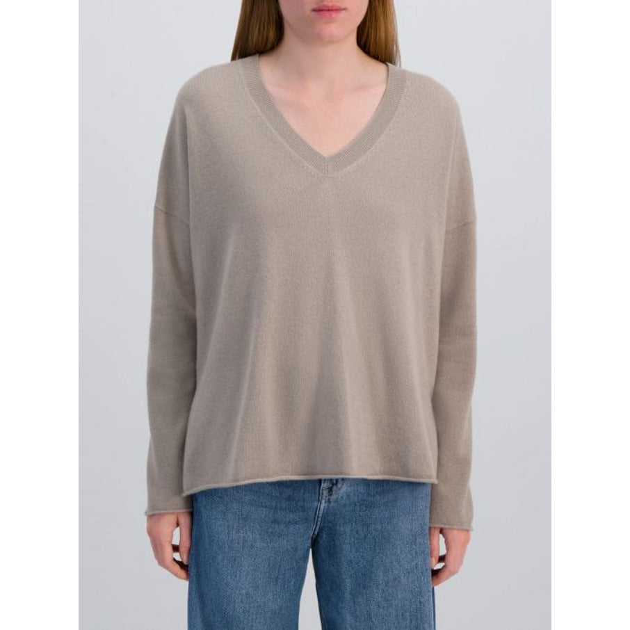 Cashmerepullover khaki