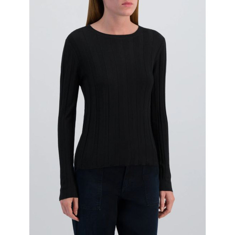 Langarmshirt schwarz