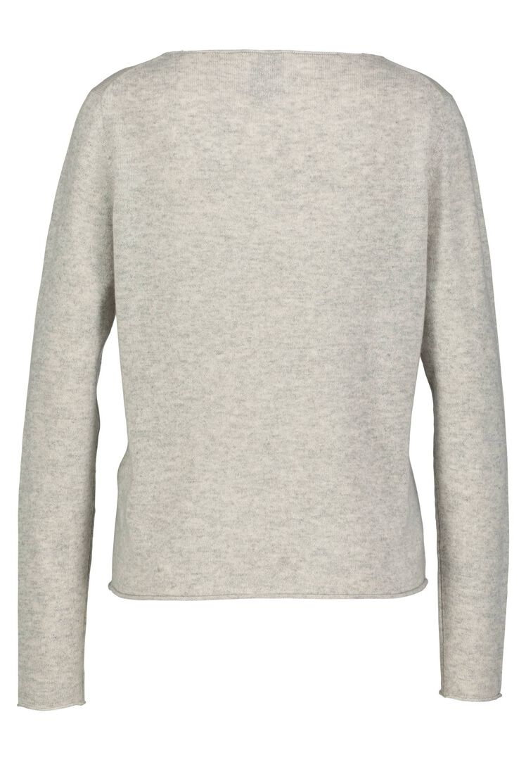 Allude Damen Pullover aus Kaschmir, grau,
