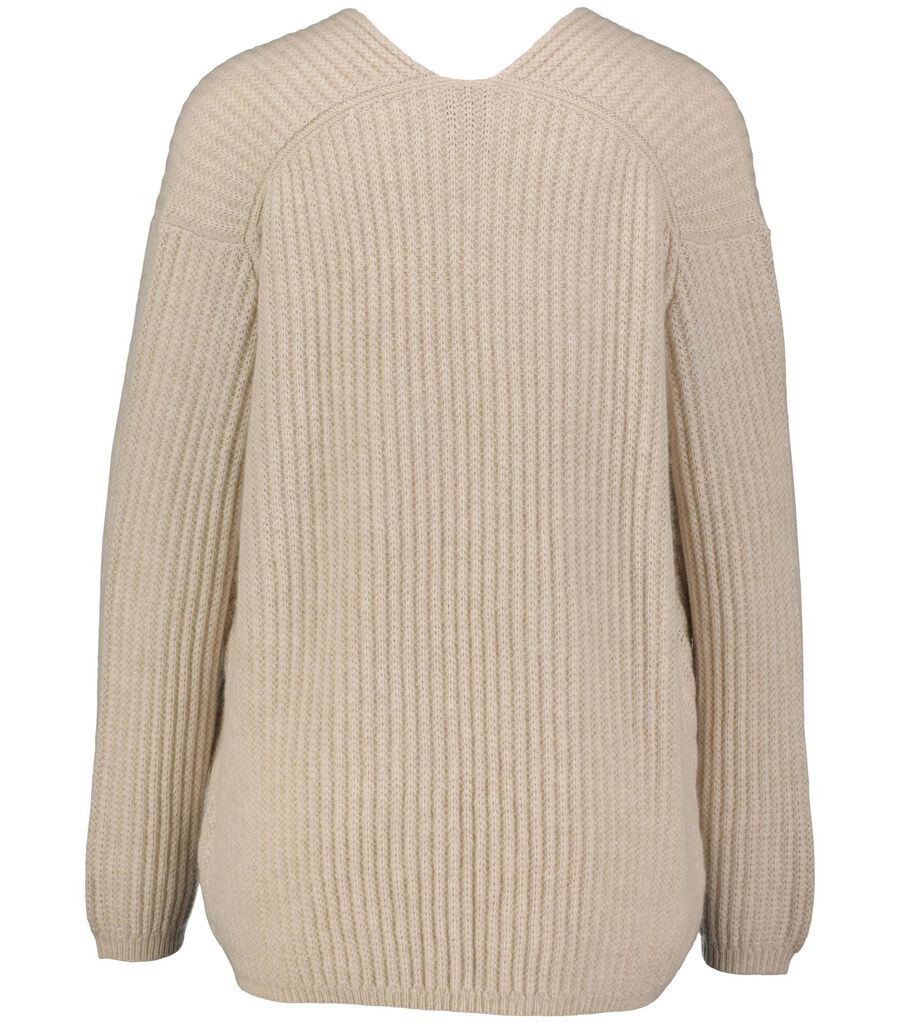 Allude Damen Strickpullover aus Kaschmir, sand,