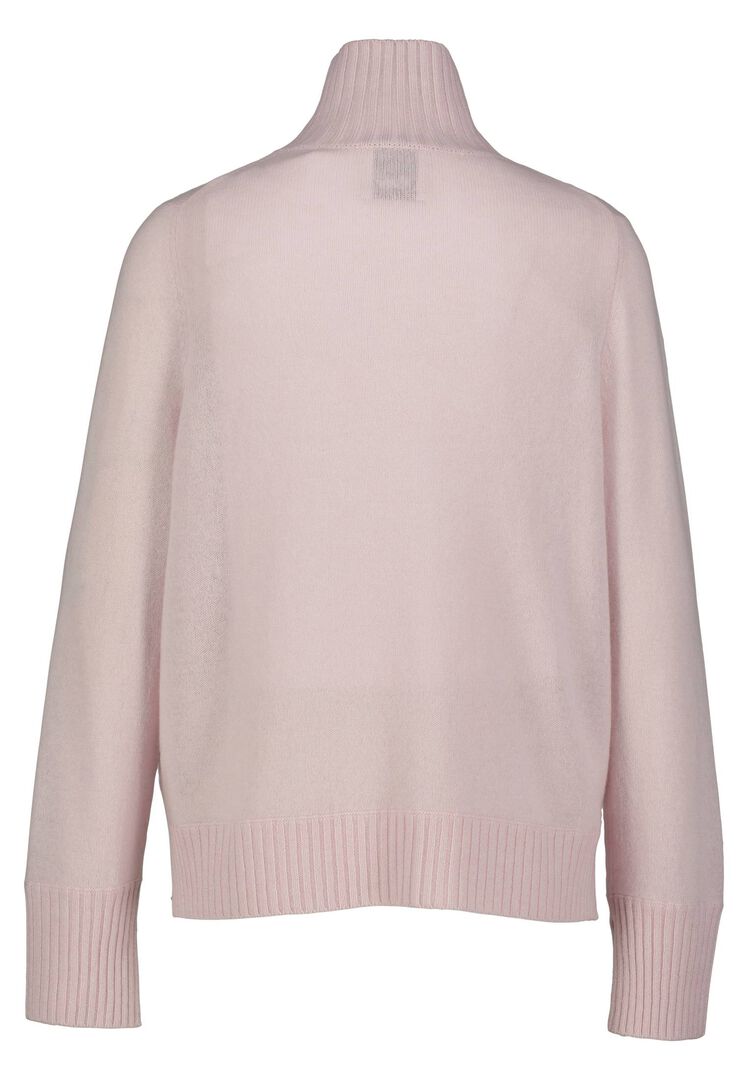 Allude Damen Strickpullover aus Kaschmir, rose,