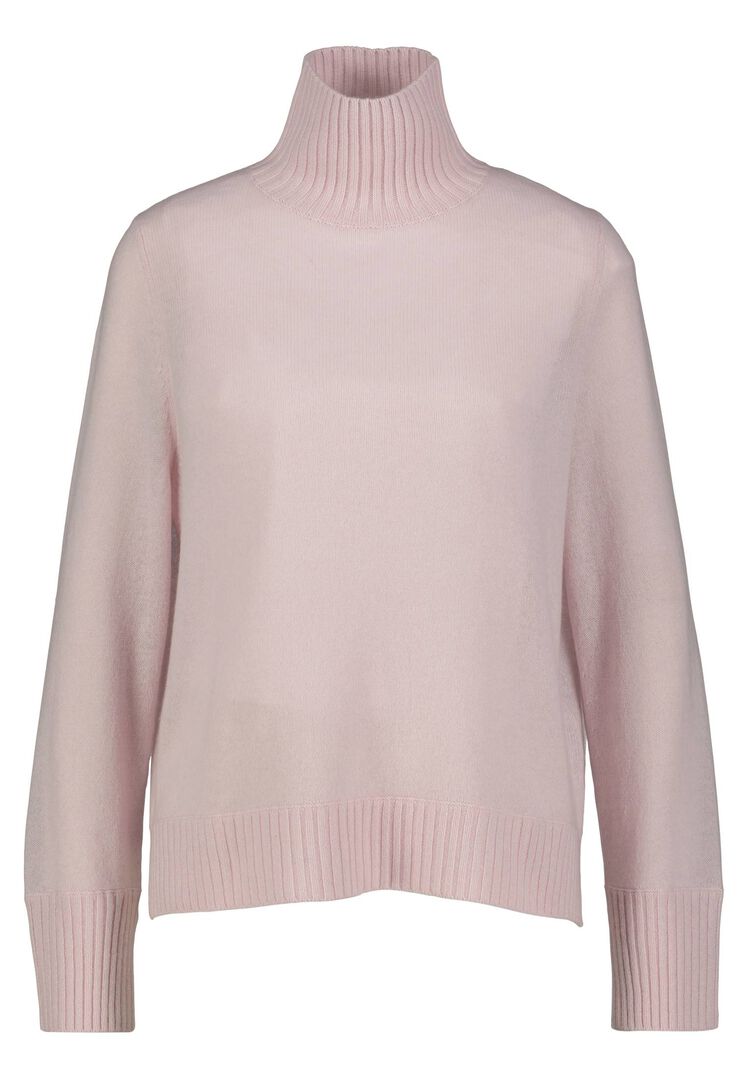 Allude Damen Strickpullover aus Kaschmir, rose,
