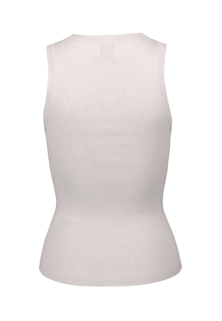 Allude Damen Stricktop aus Merinowolle, weiss,
