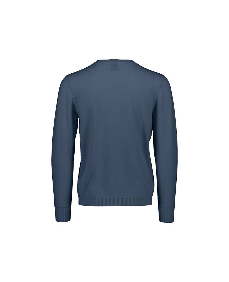 Allude Herren Kaschmirpullover, blau,