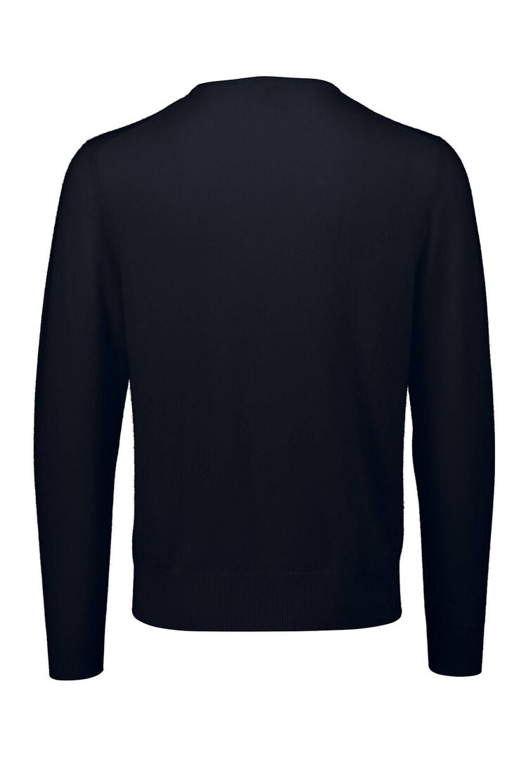 Allude Herren Kaschmirpullover, marine,