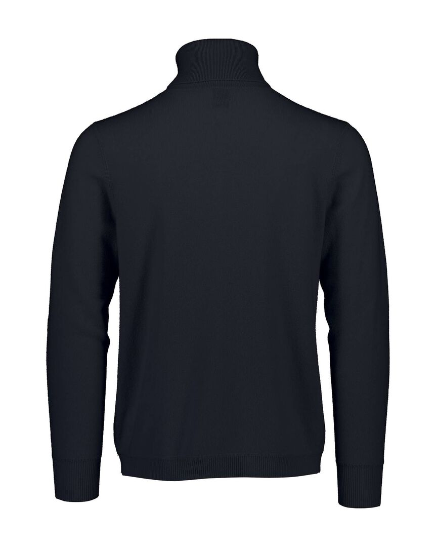 Allude Herren Rollkragenpullover aus Kaschmir, marine,